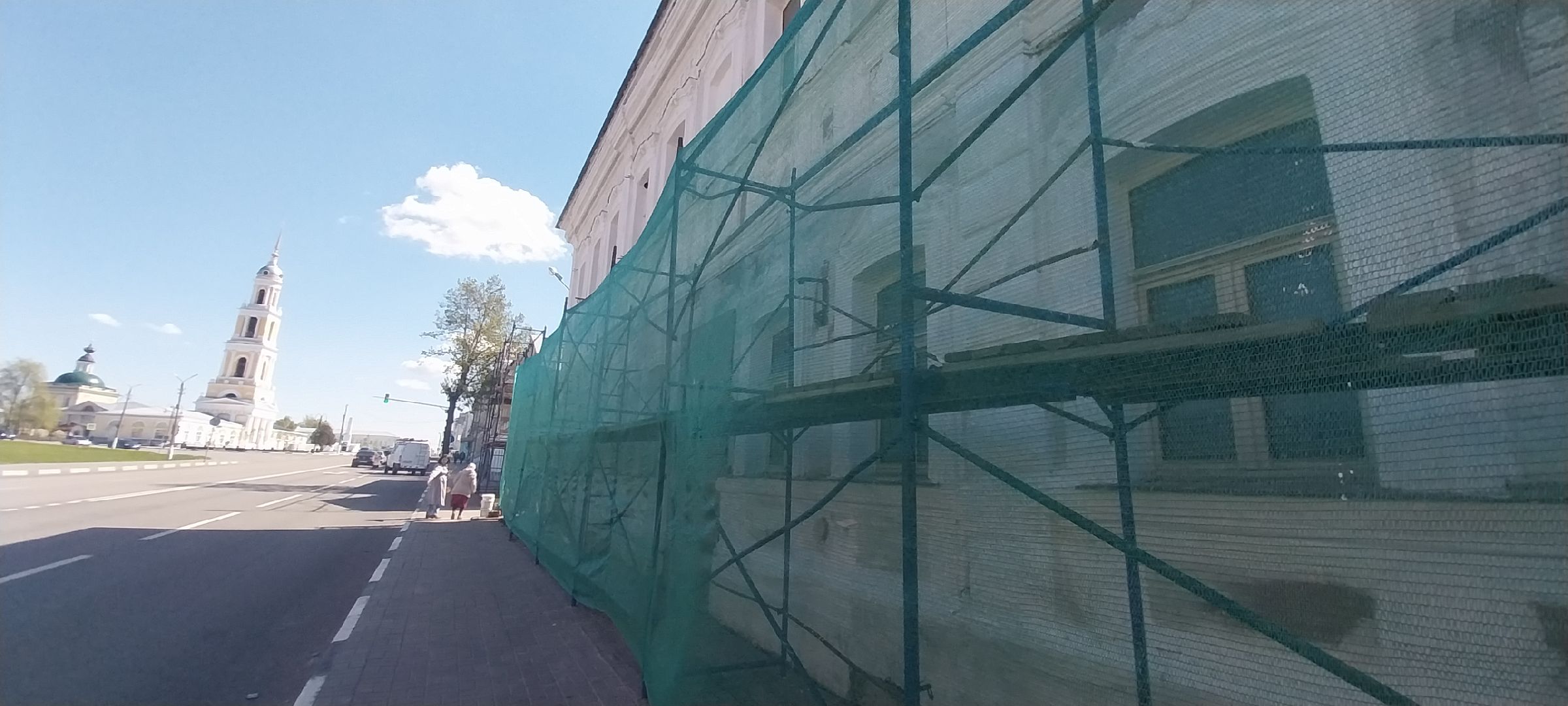Коломна, ремонт, фасад