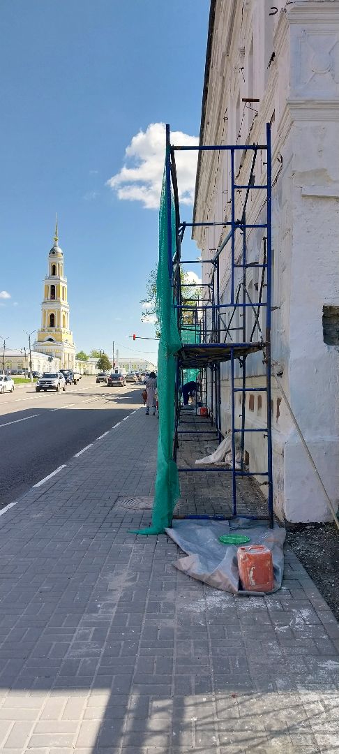 Коломна, ремонт, фасад
