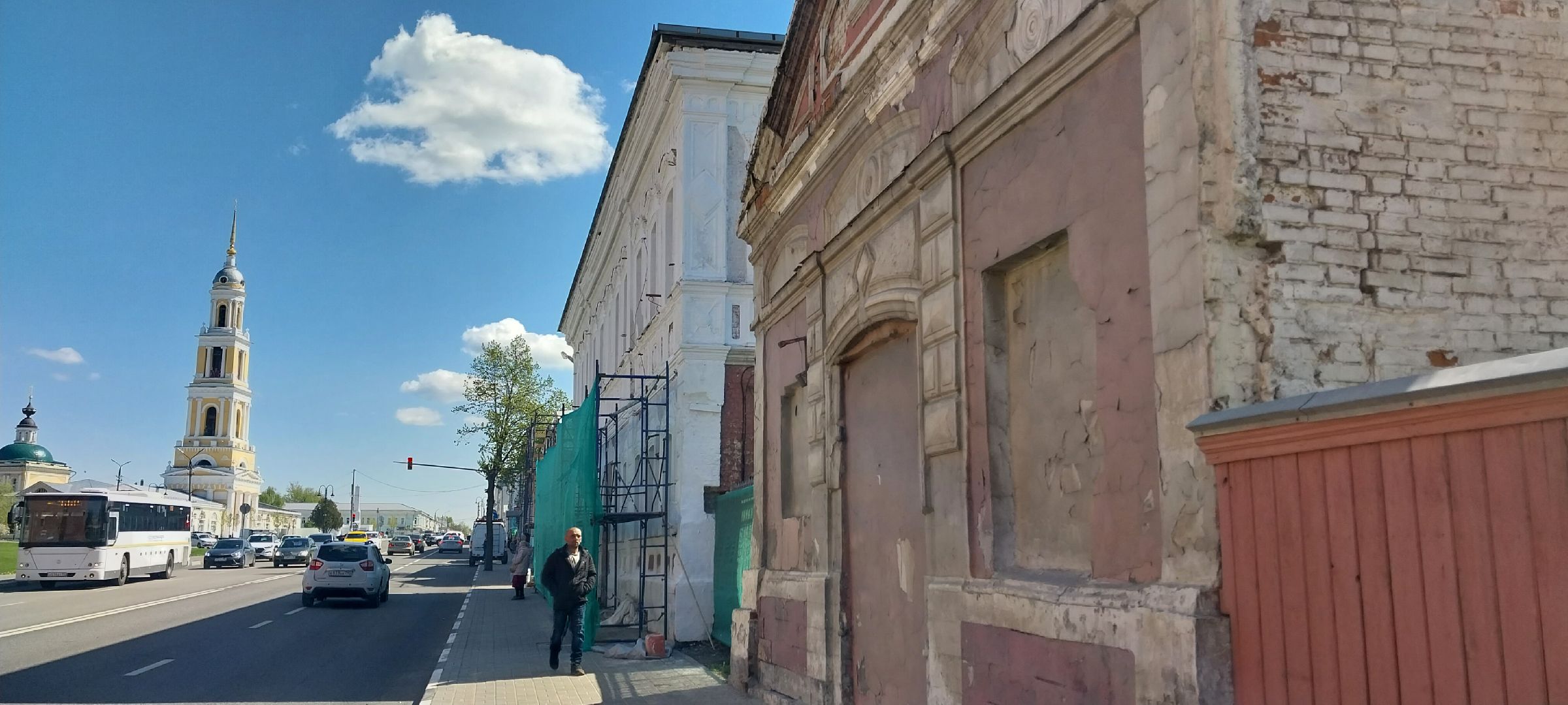 Коломна, ремонт, фасад