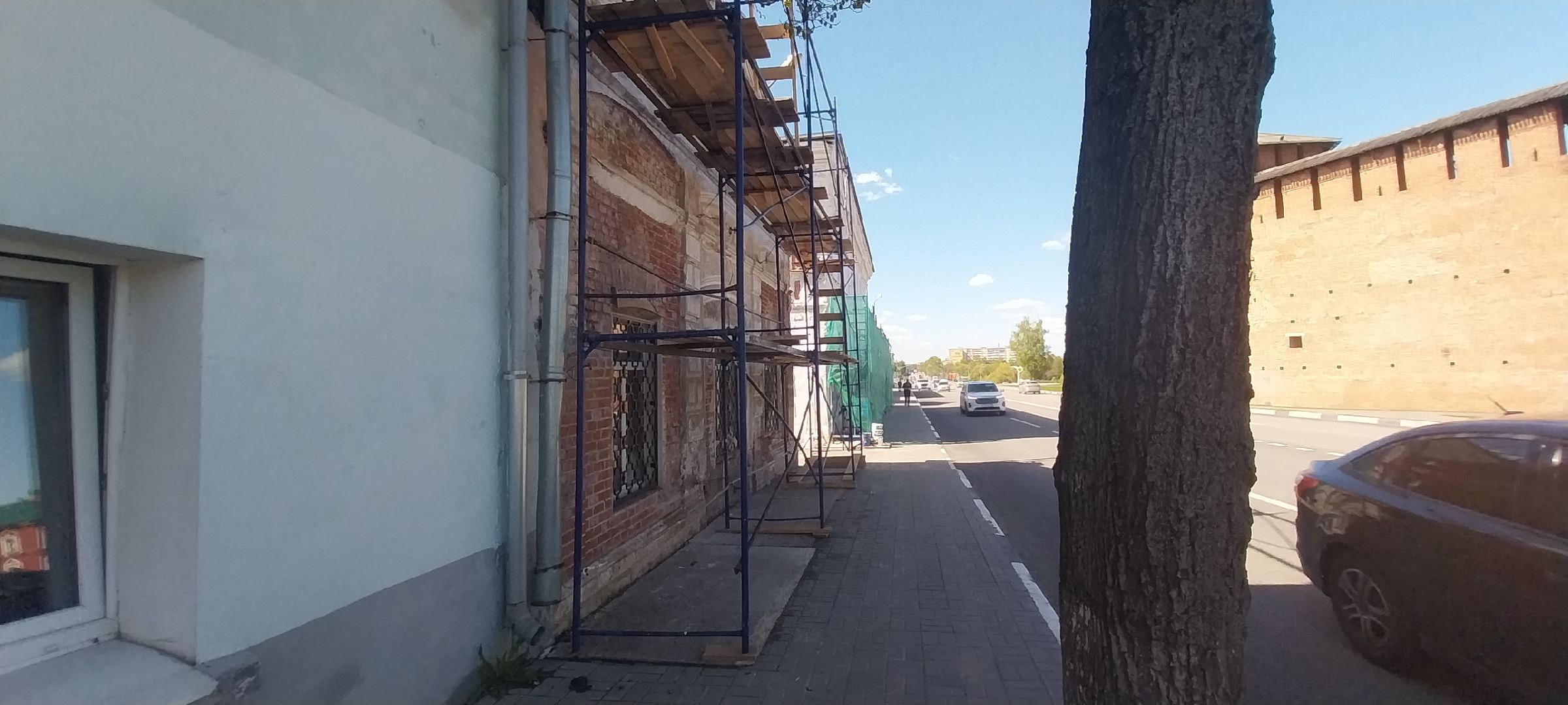 Коломна, ремонт, фасад