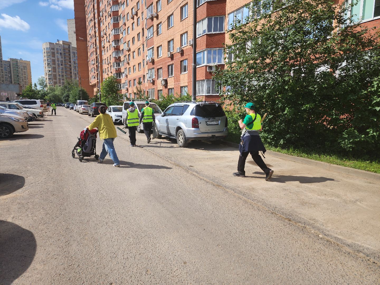 долгопрудный, мбу благоустройство, лто, новый бульвар, работа для подростков,