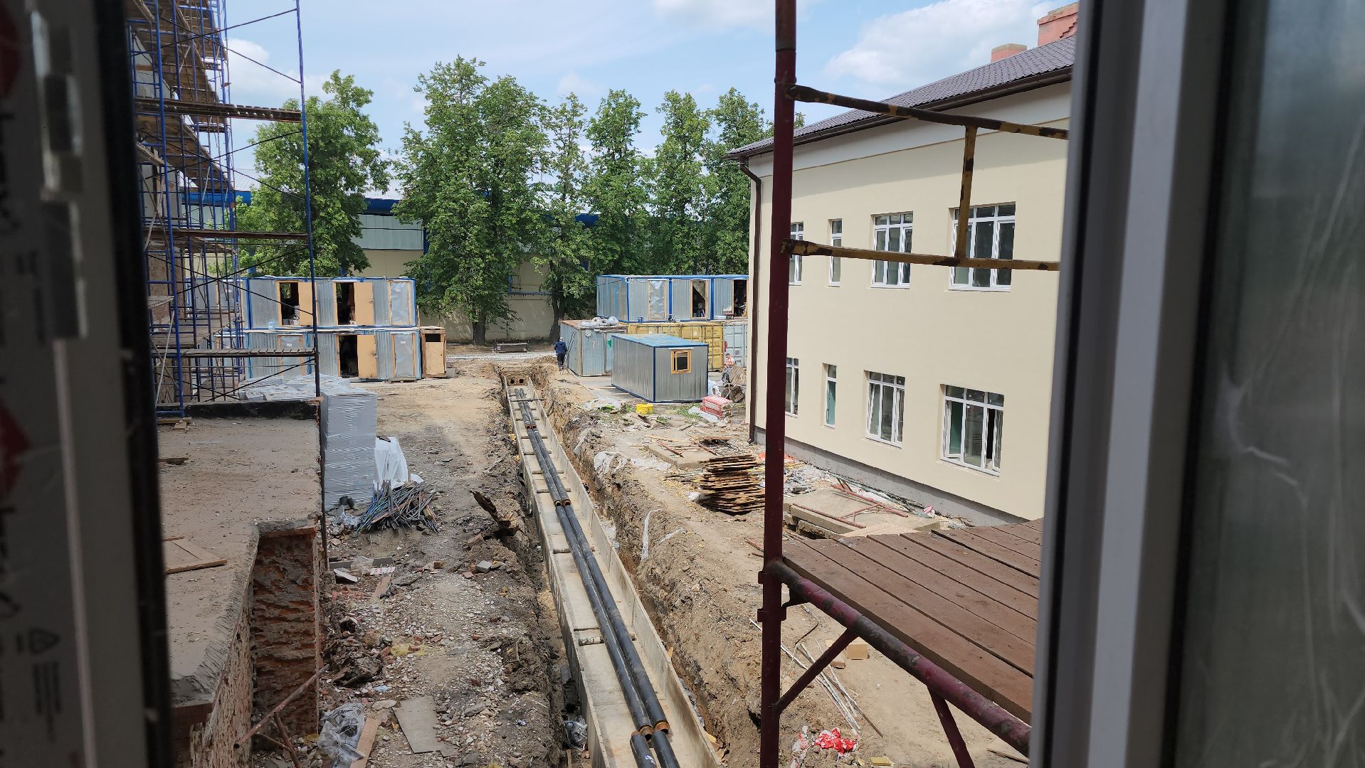 серпухов, подмосковье, ремонт школы,