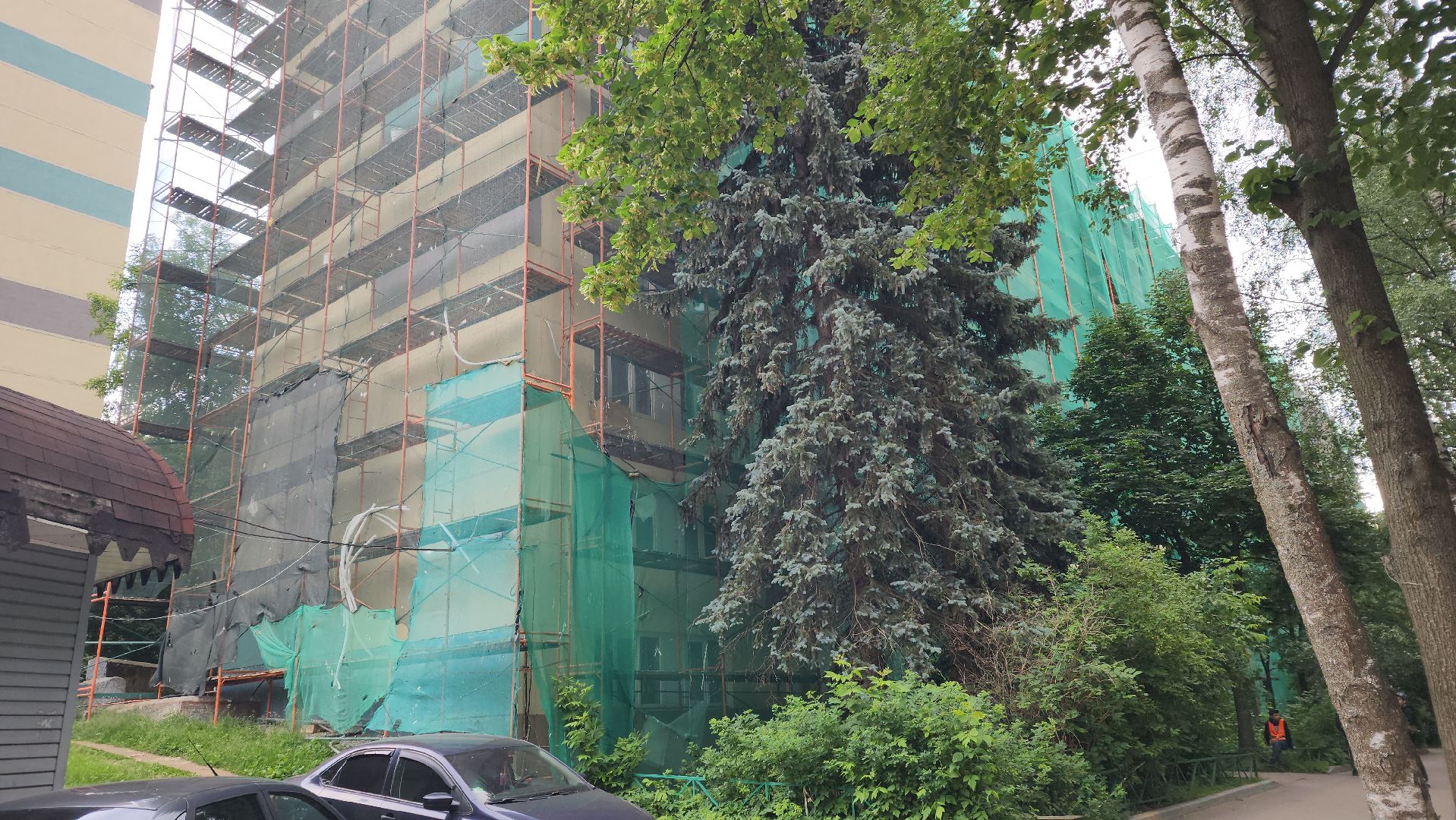 пушкино, вертикалки, ремонт фасада,капремонт, капитальный ремонт дома,отделка,фонд капитального ремонта московской области,