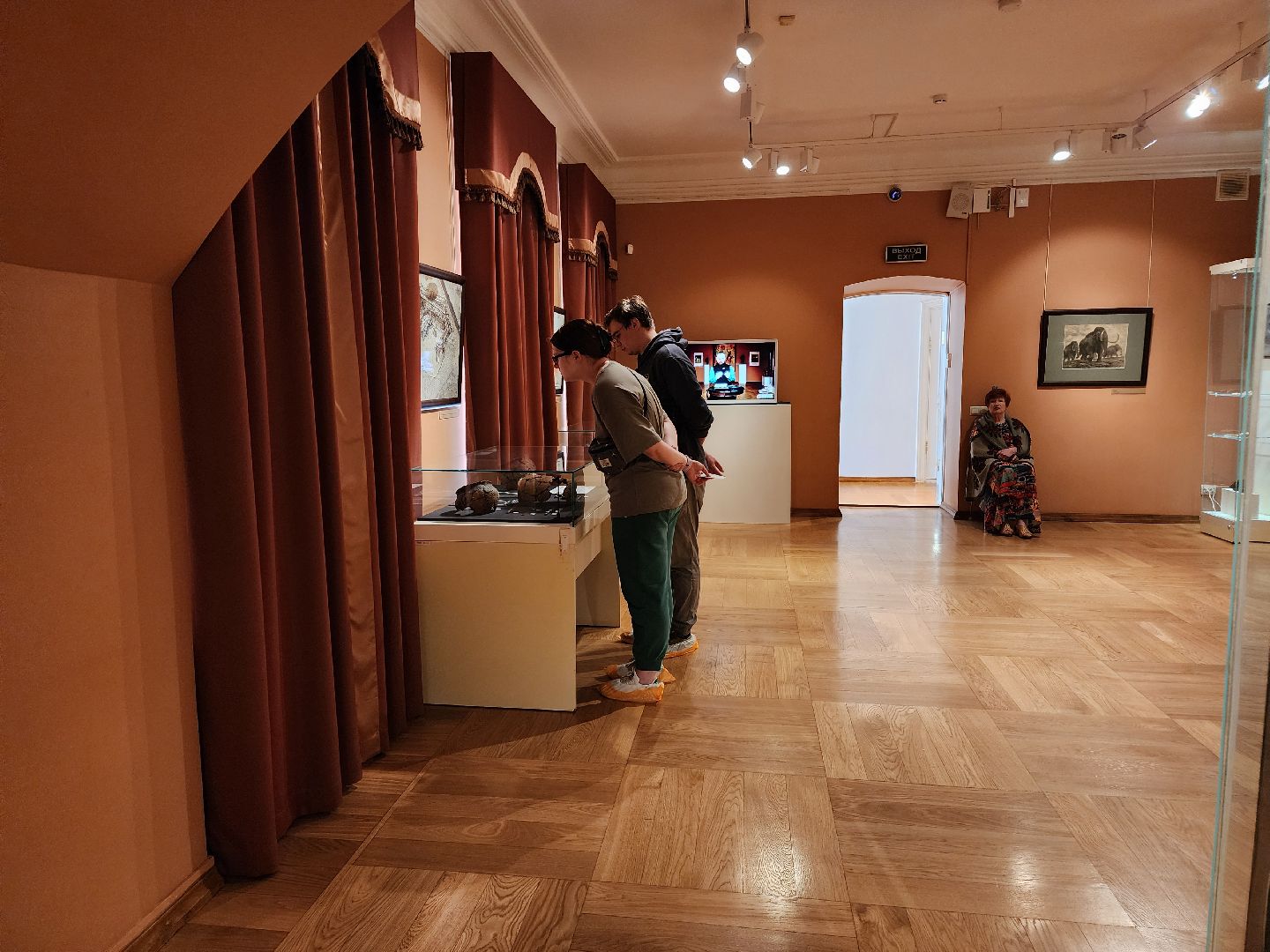 Зарайск, Археологическая выставка, Зарайский музей, Стоянка древнего человека,