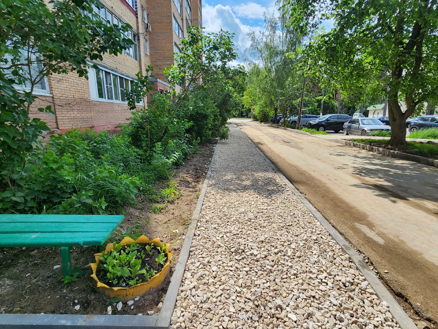 красноармейск, городской округ пушкинский, новые парковки, комплексное благоустройство,