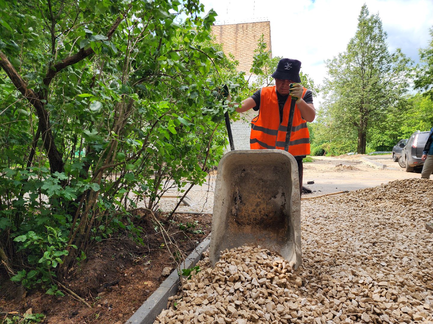 красноармейск, городской округ пушкинский, новые парковки, комплексное благоустройство,