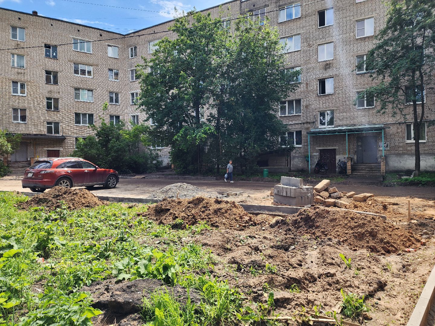 красноармейск, городской округ пушкинский, новые парковки, комплексное благоустройство,