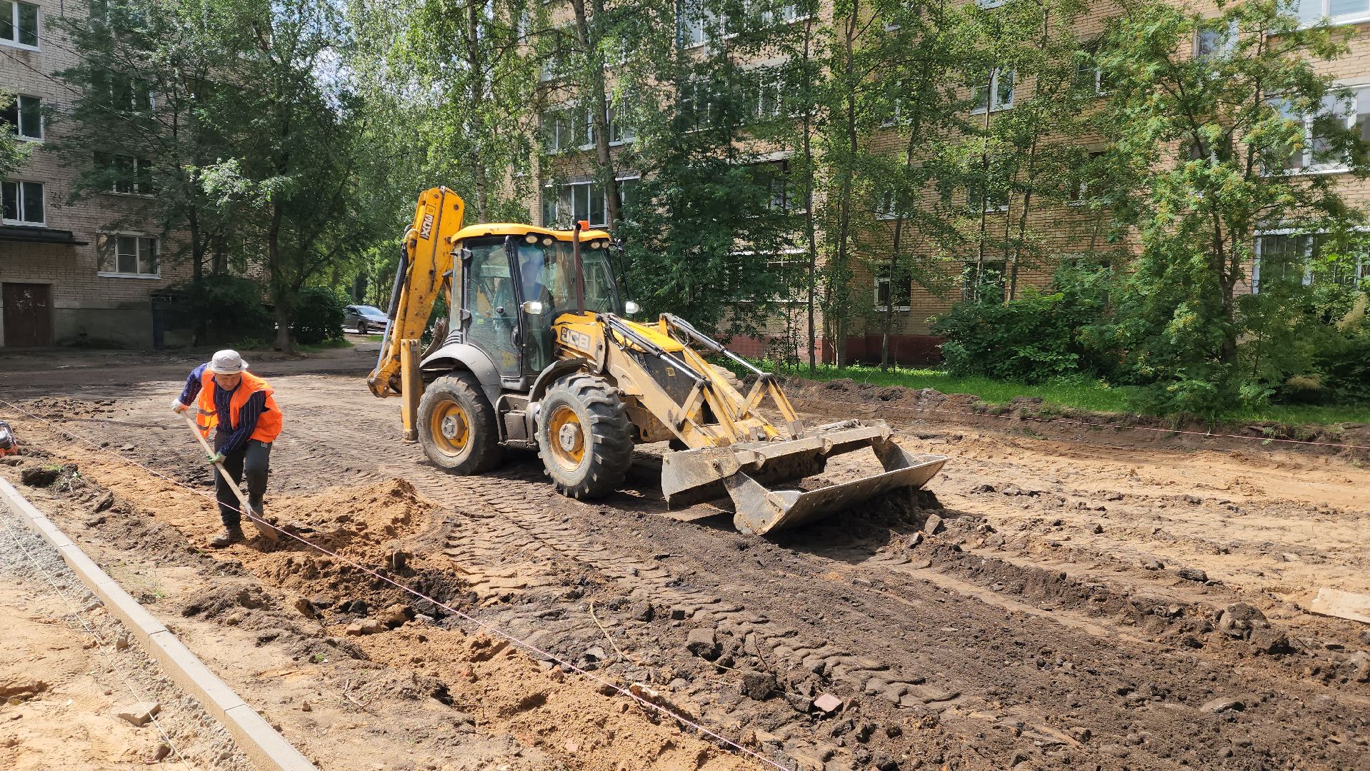 красноармейск, городской округ пушкинский, новые парковки, комплексное благоустройство,