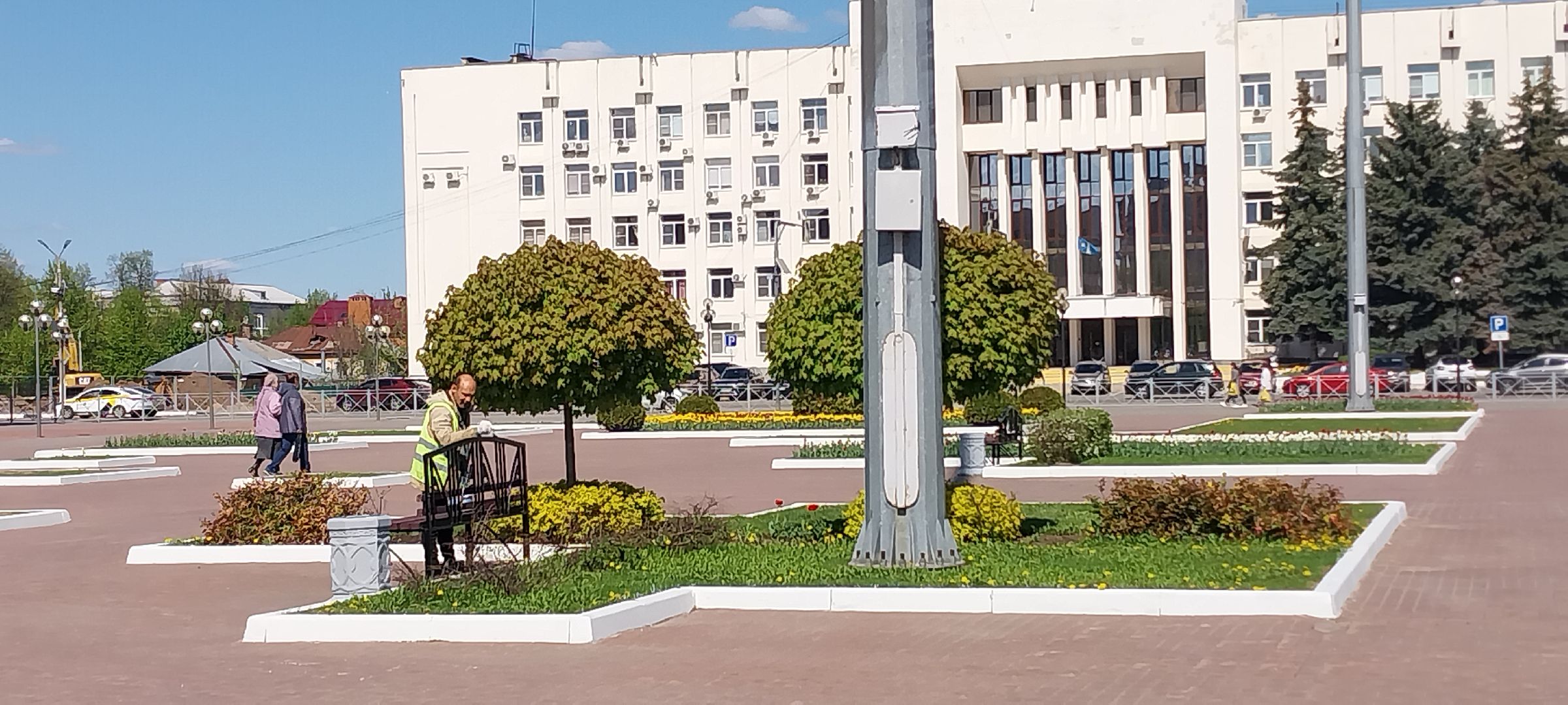 Коломна, лавочки