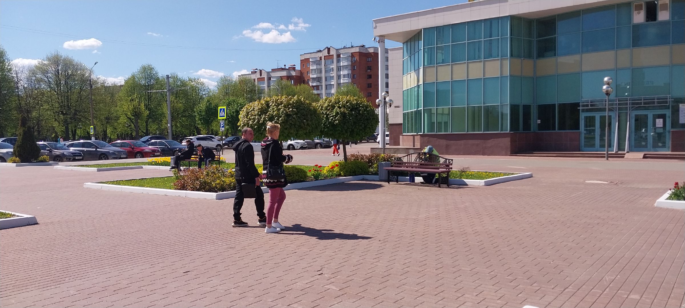 Коломна, лавочки