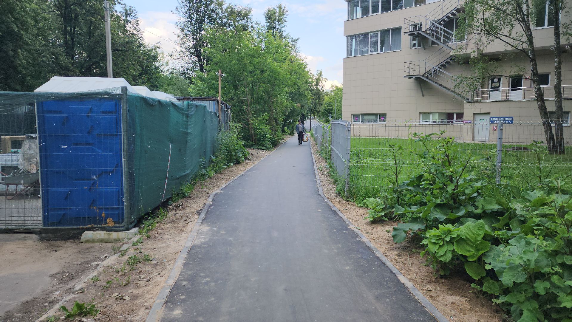 вертикалки, пушкино, пешеходная дорожка, тротуар, новый тротуар, пешком в подмосковье,региональная программа,