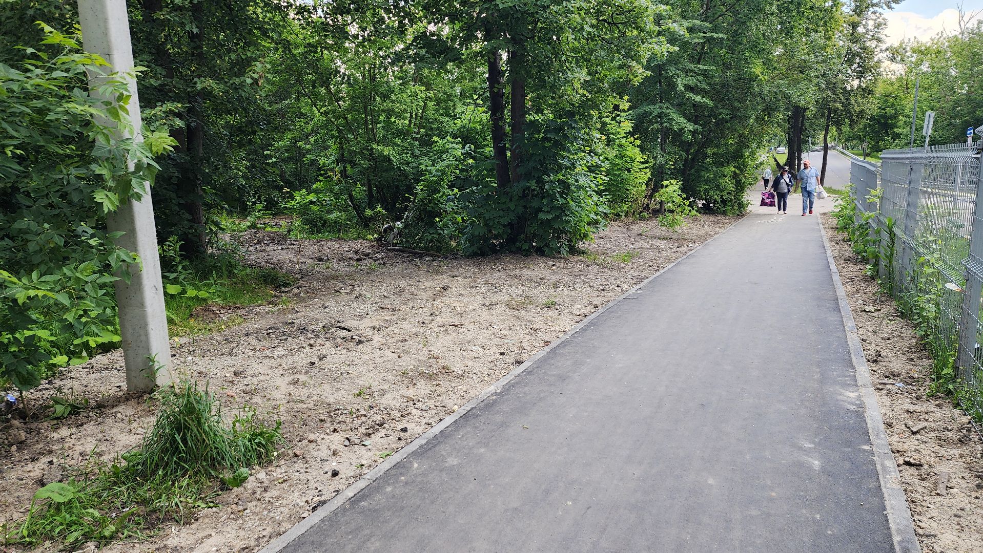вертикалки, пушкино, пешеходная дорожка, тротуар, новый тротуар, пешком в подмосковье,региональная программа,