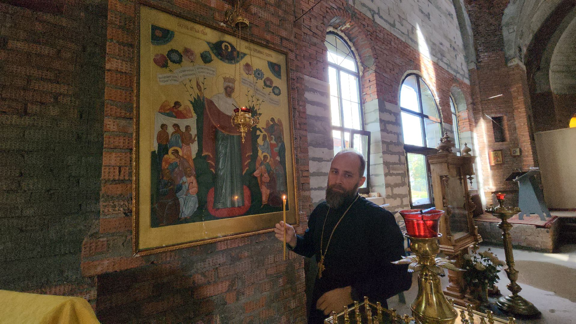 Купол над храмом, Лобня, Церковь ,