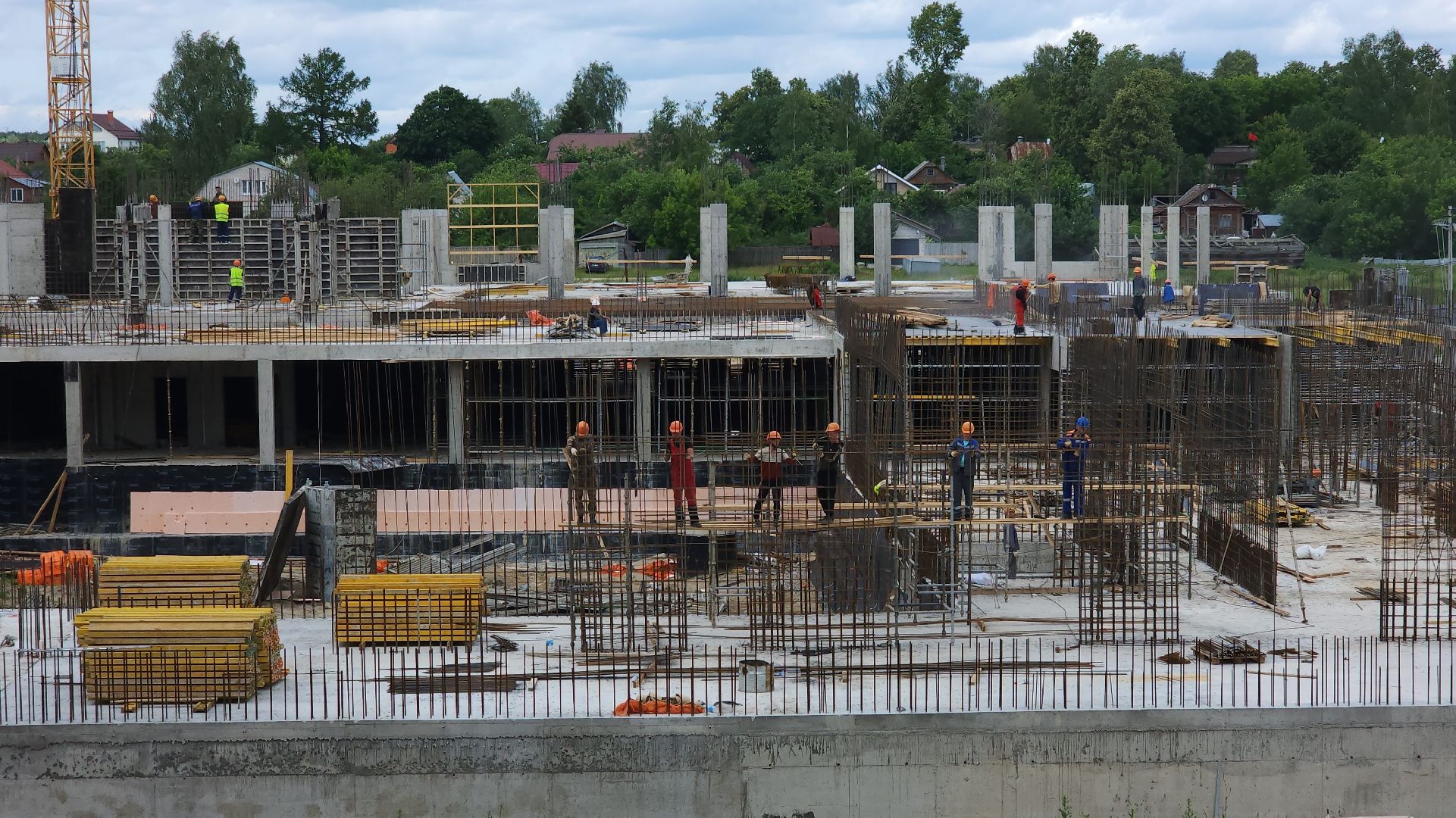 строительство, школа, лосино-петровский,