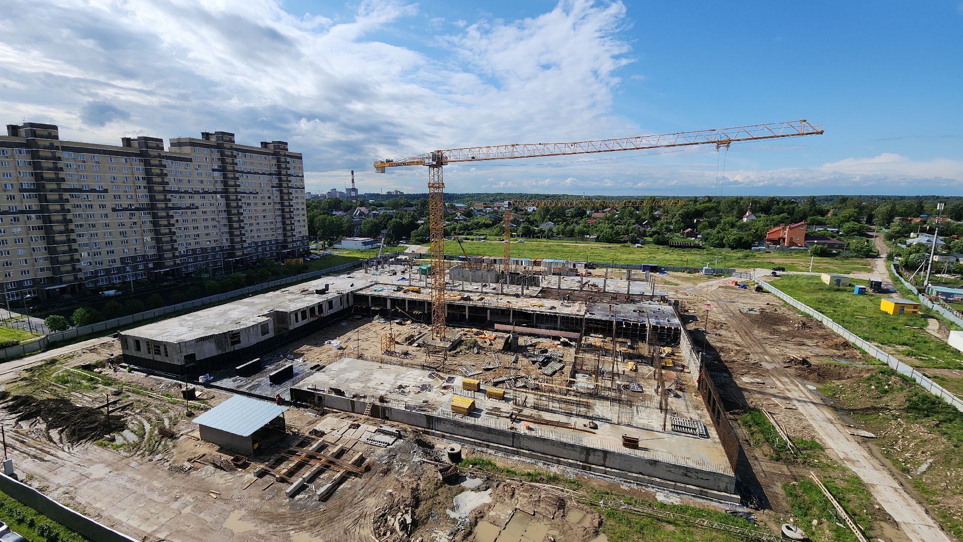 строительство, школа, лосино-петровский,