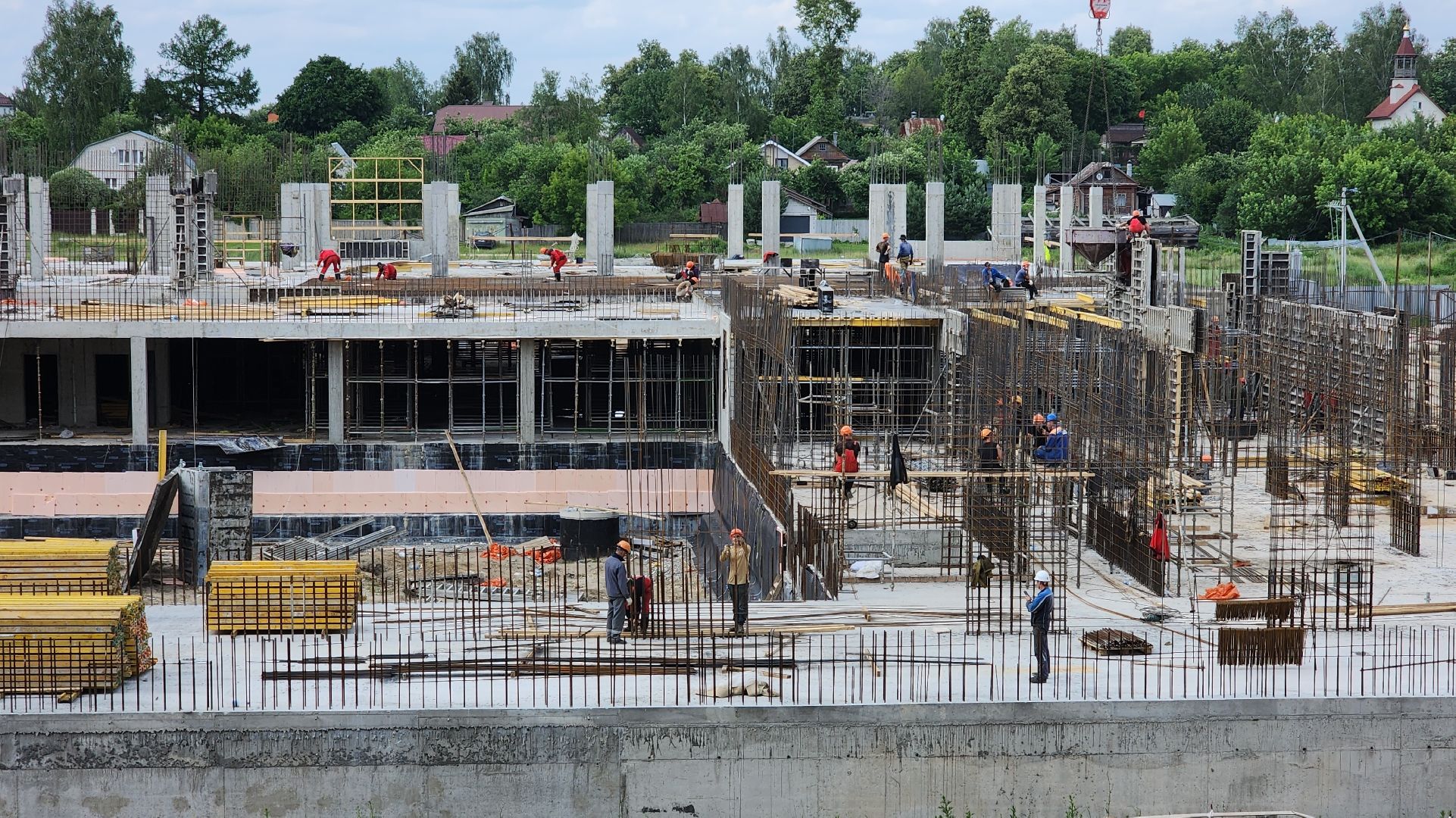 строительство, школа, лосино-петровский,