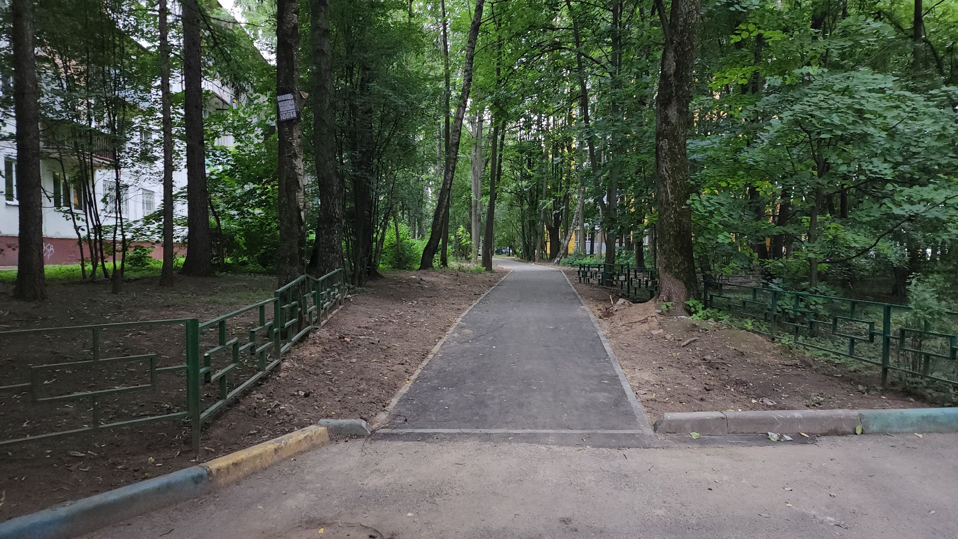 вертикалки, пушкино, тротуар, новый тротуар, пешком в подмосковье, пешеходная дорожка, благоустройство, микрорайон,серебрянка,