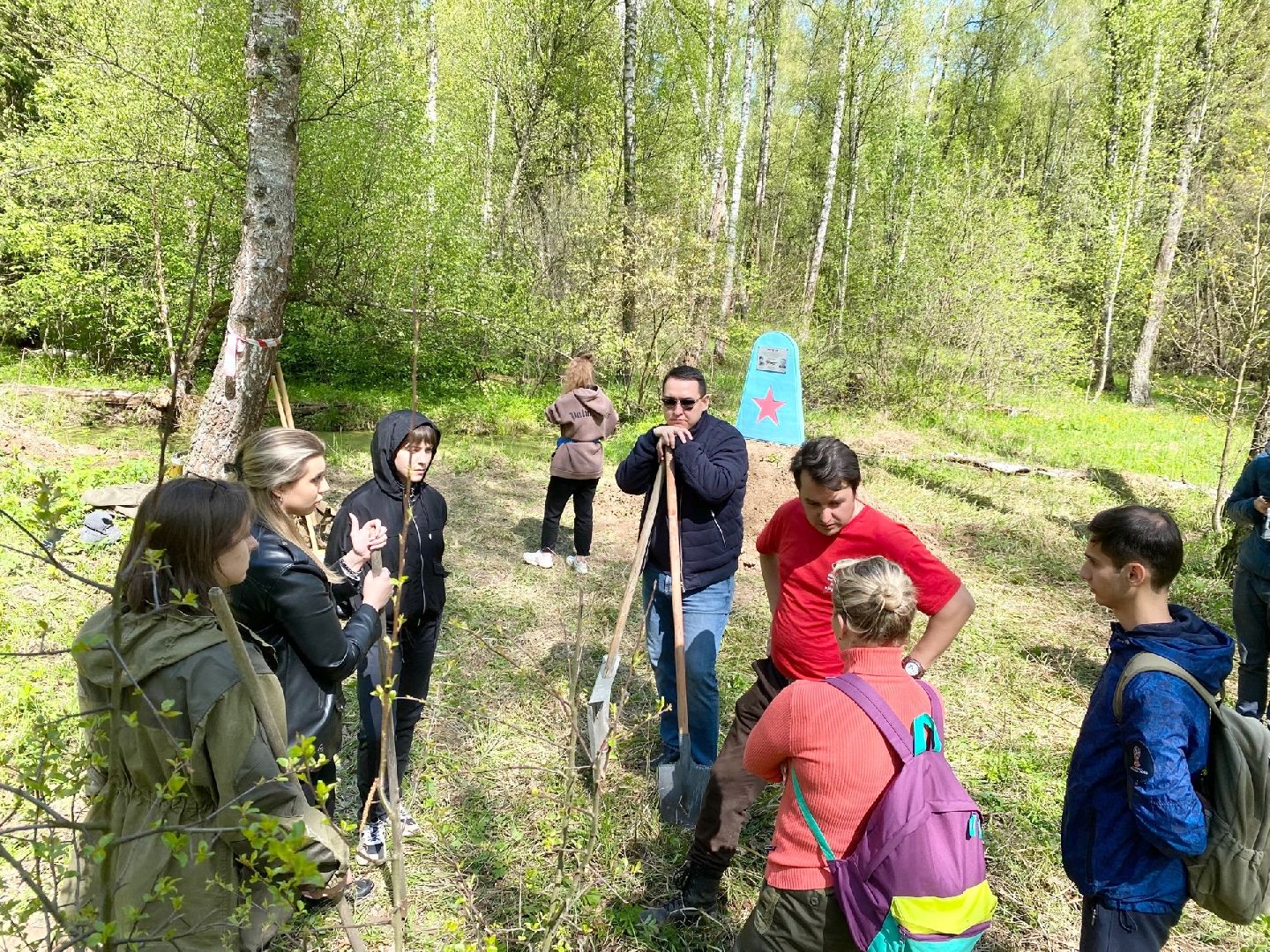 Домодедово, памятник, обелиск, День Победы, акция