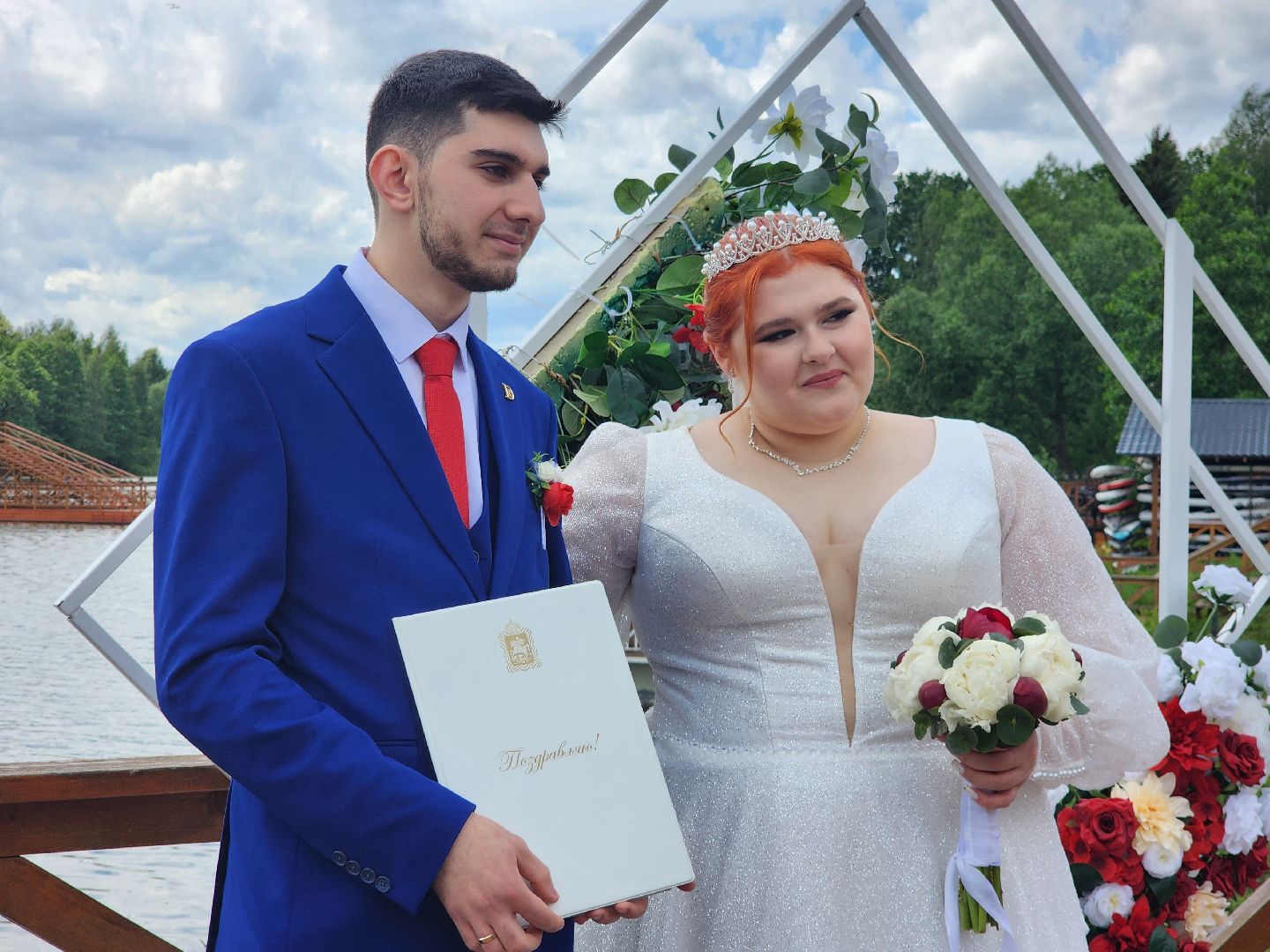 фрязино, гребнево, свадьба в парке, бракосочетание, молодожены,