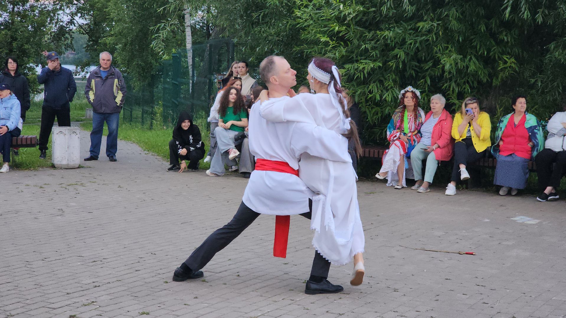 долгопрудный, кмц долгопрудный, Иван-Купала, славянские традиции, парк мысово,венки, костер,