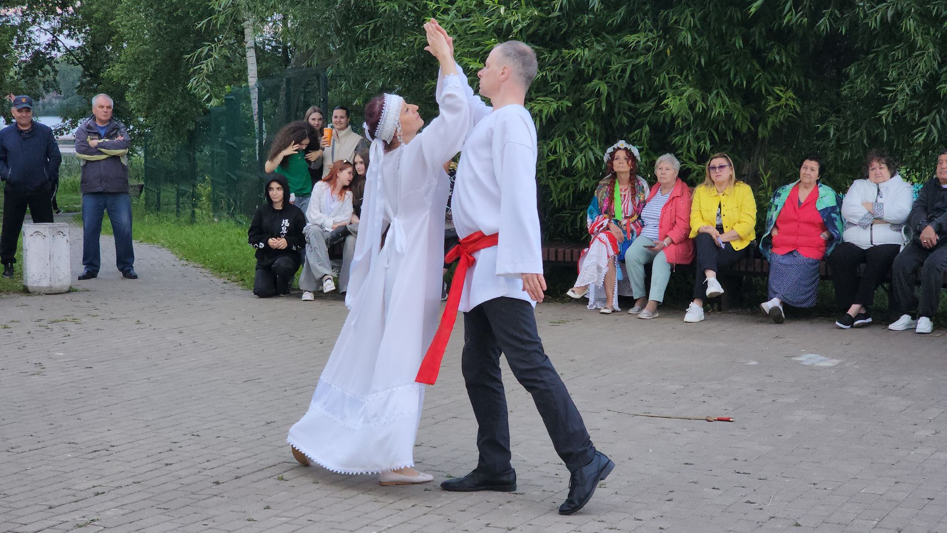 долгопрудный, кмц долгопрудный, Иван-Купала, славянские традиции, парк мысово,венки, костер,