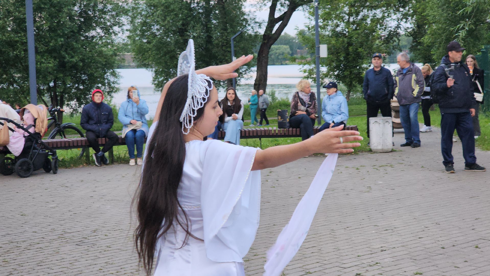 долгопрудный, кмц долгопрудный, Иван-Купала, славянские традиции, парк мысово,венки, костер,