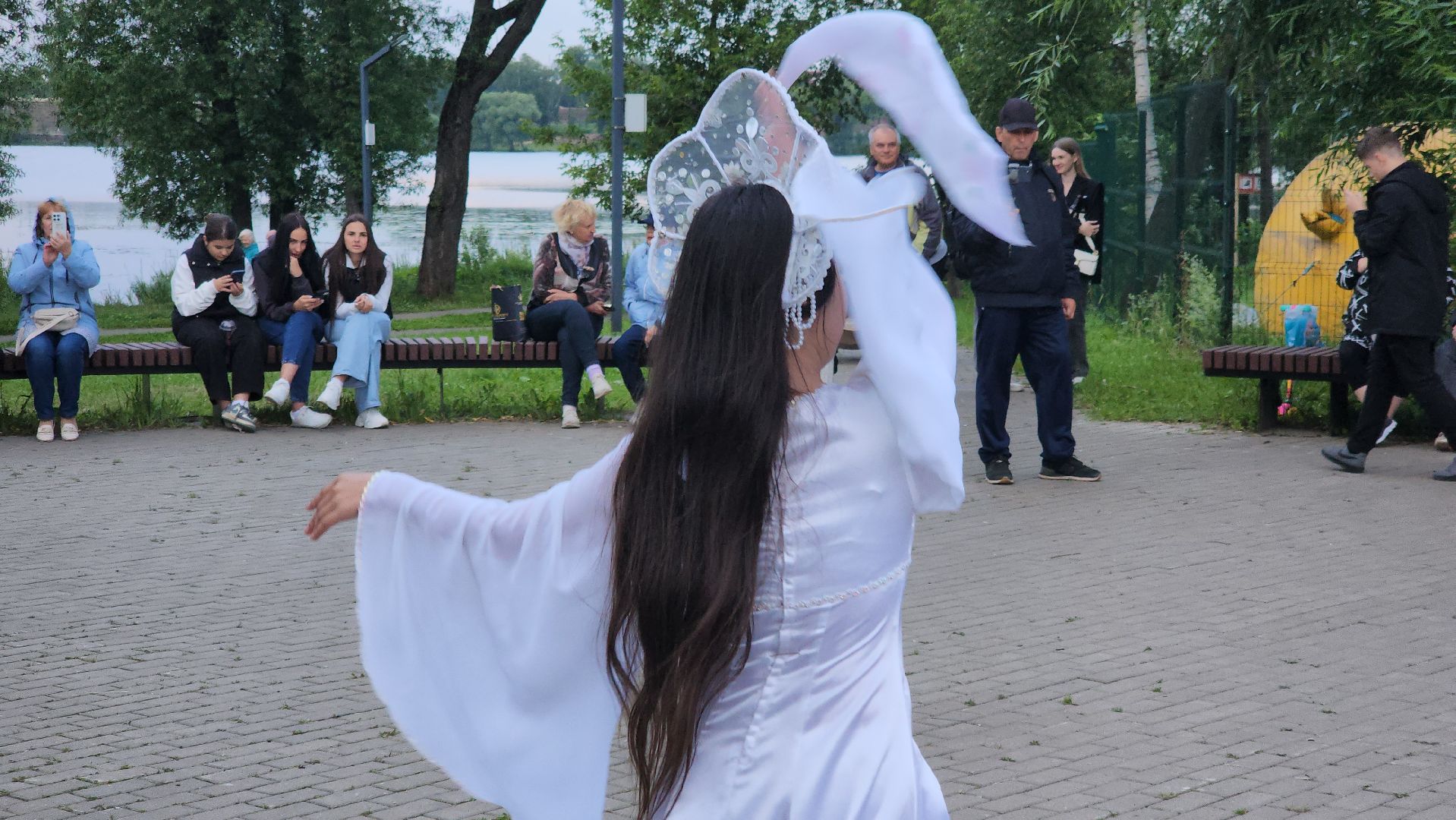 долгопрудный, кмц долгопрудный, Иван-Купала, славянские традиции, парк мысово,венки, костер,