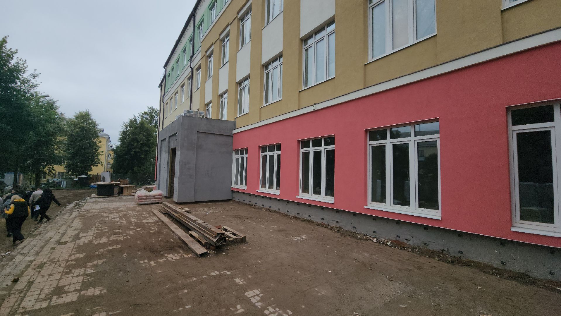 серпухов, школа 1, улица советская, капитальный ремонт школы,