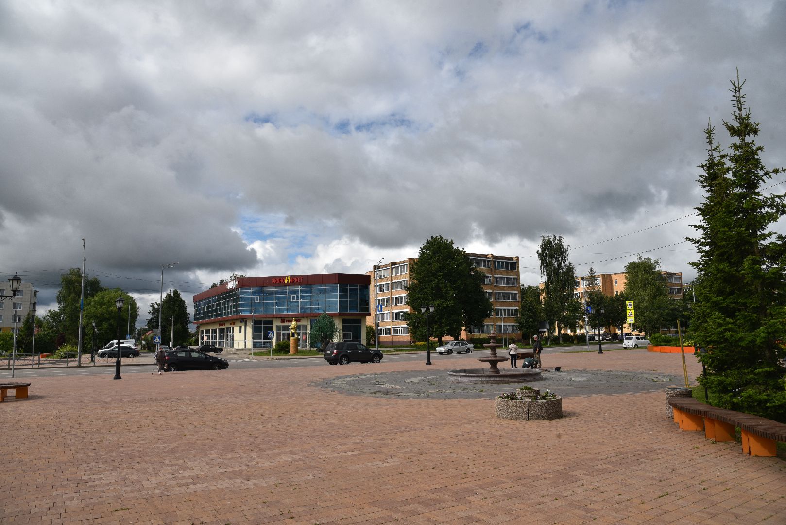 лотошино, благоустройство, фонтан,