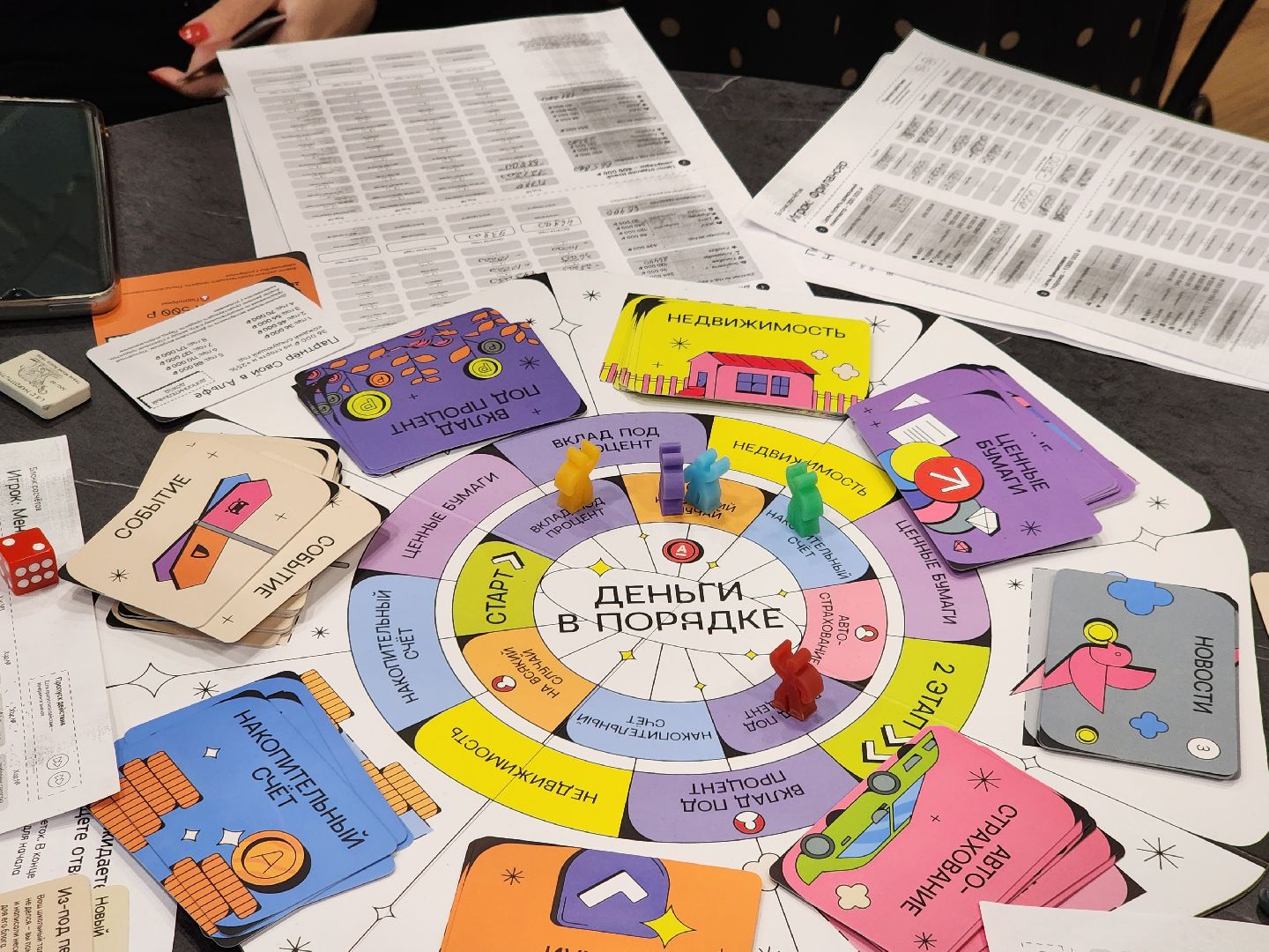 долгопрудный, центральная модельная библиотека, финансовая грамотность, настольная игра, игротека, деньги, советы от банка,