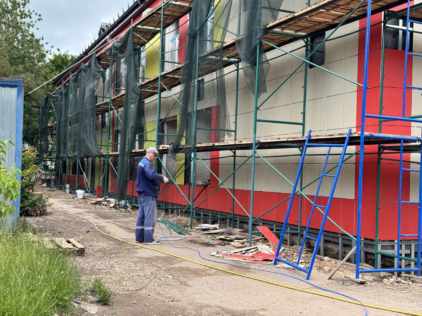 шаховская, капитальный ремонт, детский сад, строительство,