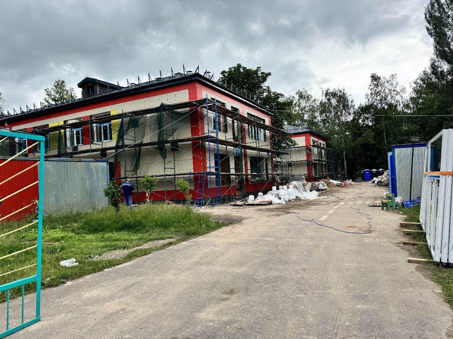 шаховская, капитальный ремонт, детский сад, строительство,