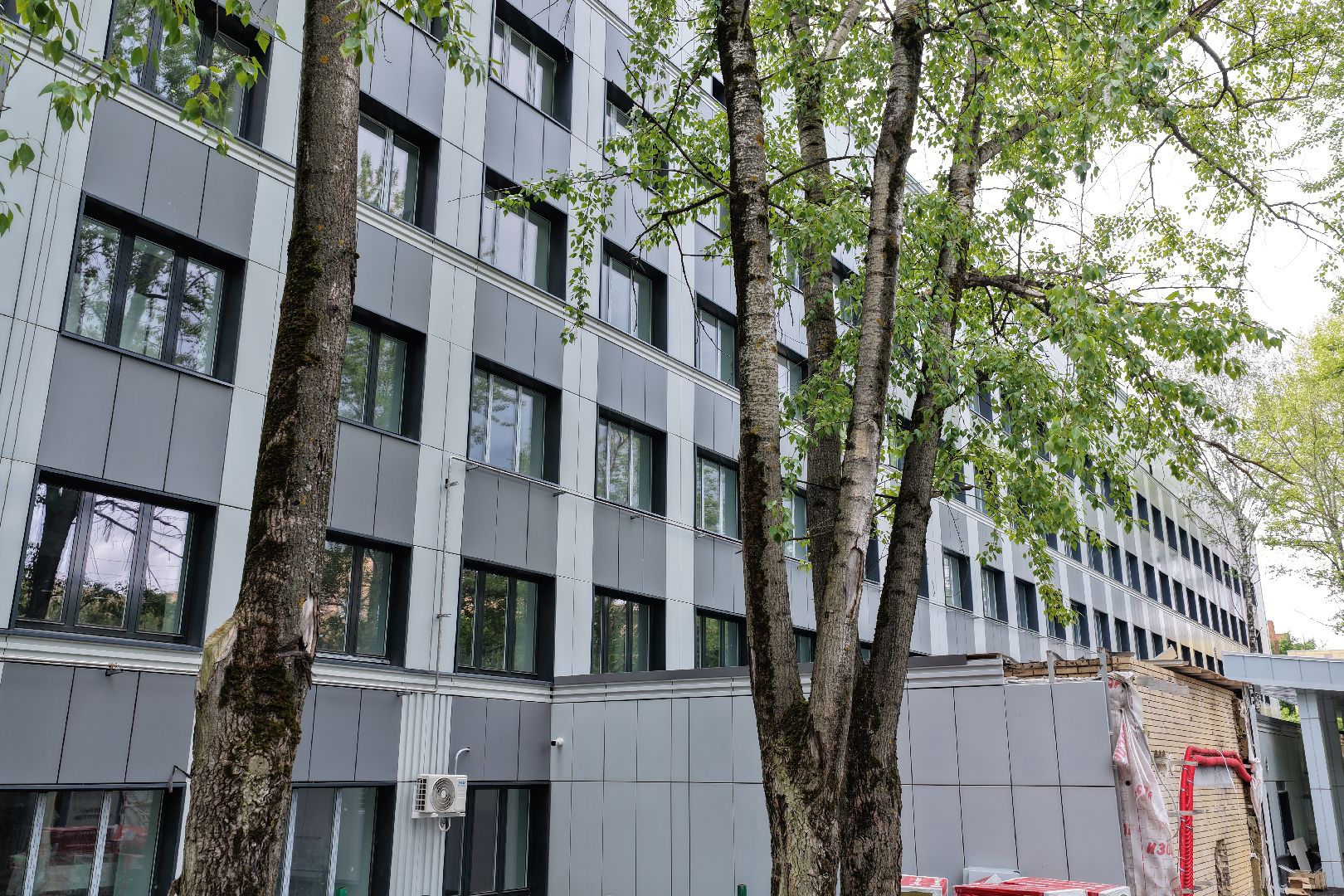 видео с коптера, хирургический корпус, медицина в одинцове,