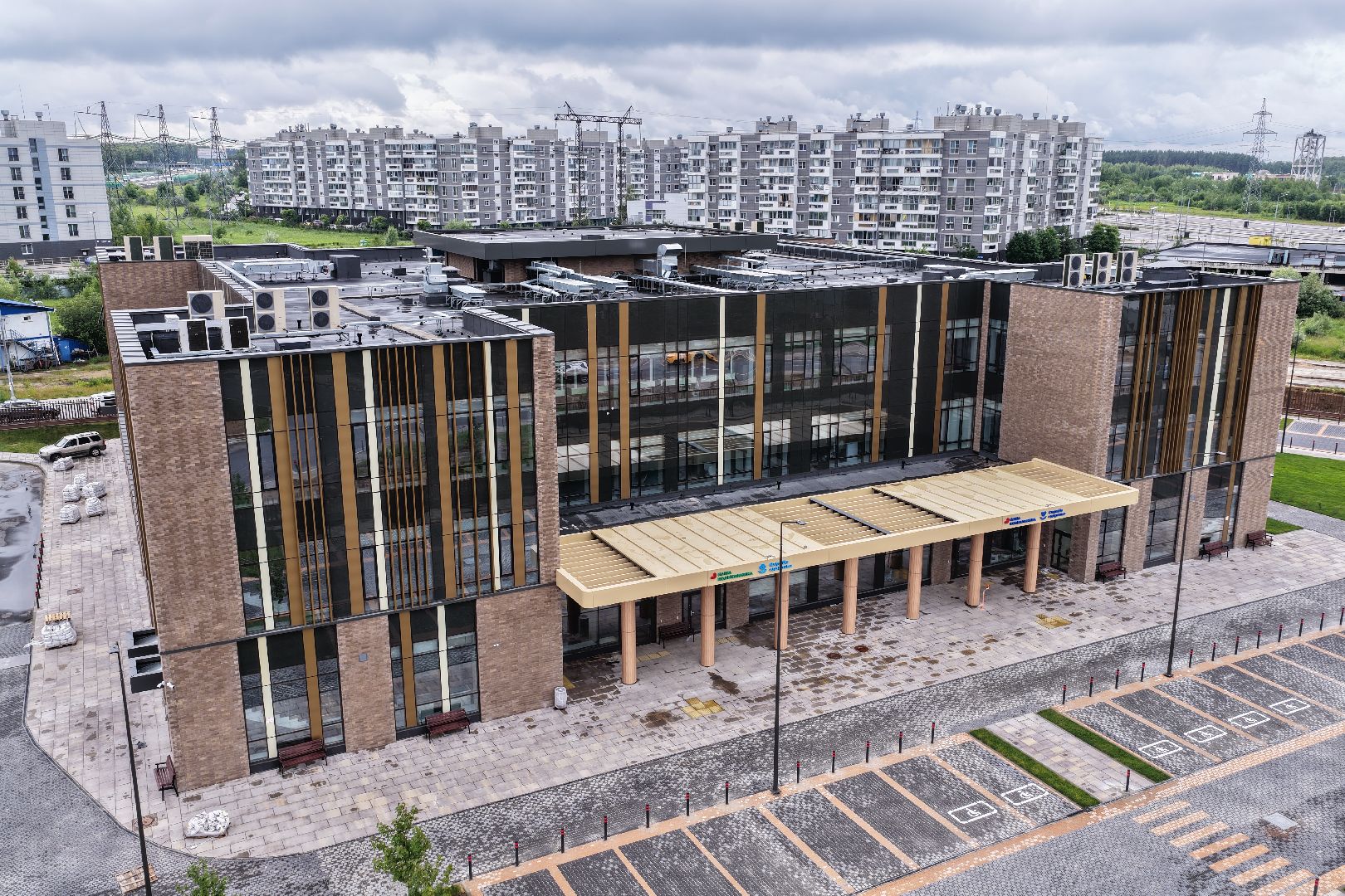 видео с коптера, кдц в одинцове, медицина в одинцове, кдц ромашково,