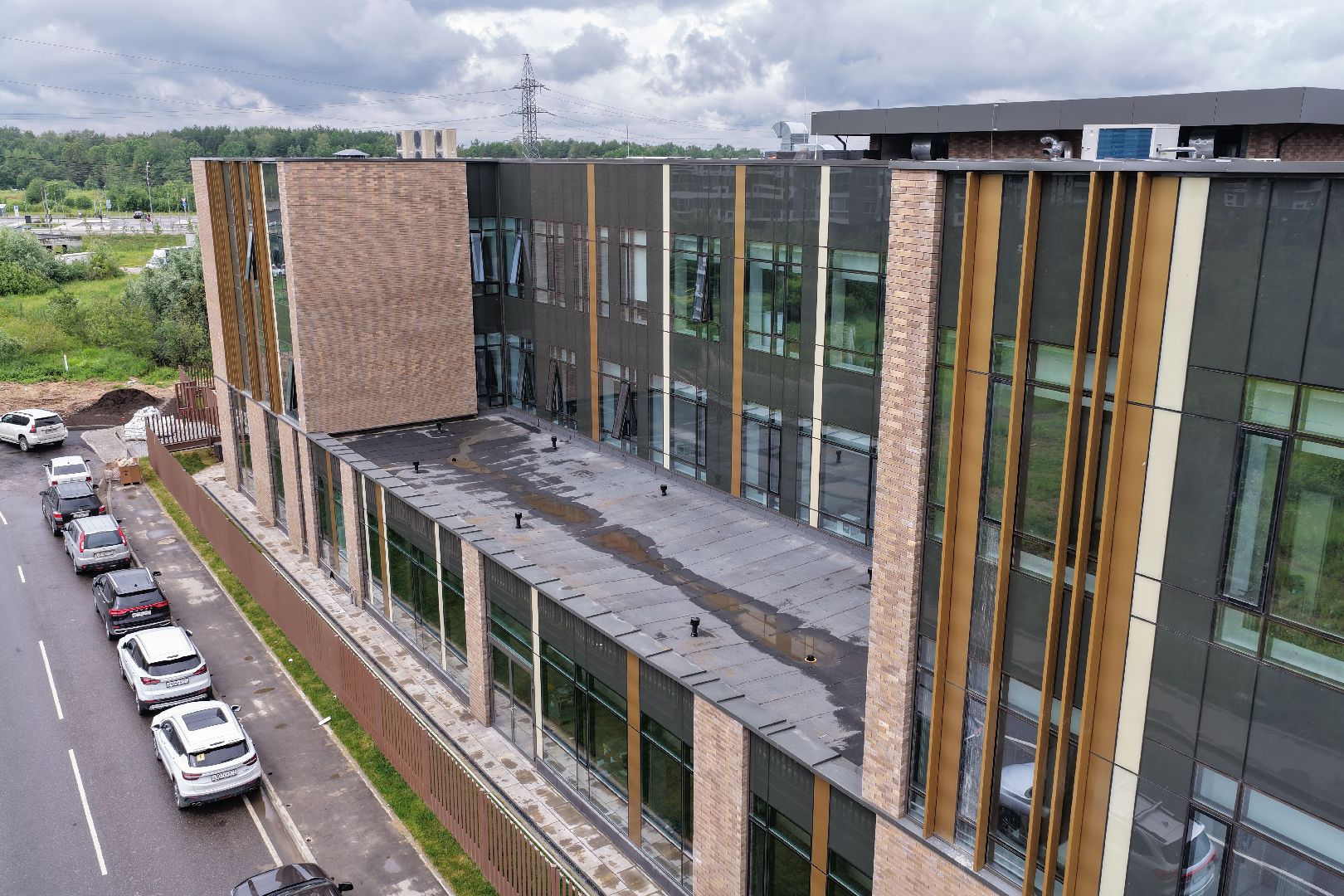 видео с коптера, кдц в одинцове, медицина в одинцове, кдц ромашково,