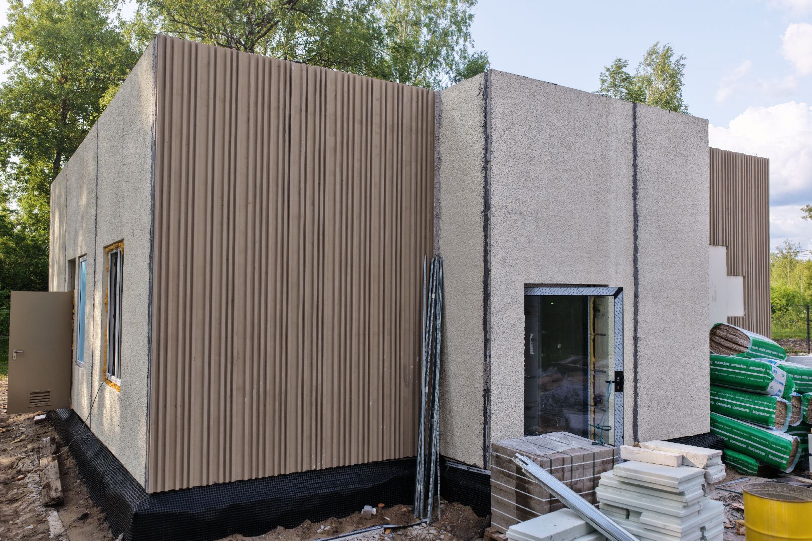 видео с коптера, Фельдшерский здравпункт в шатуре,