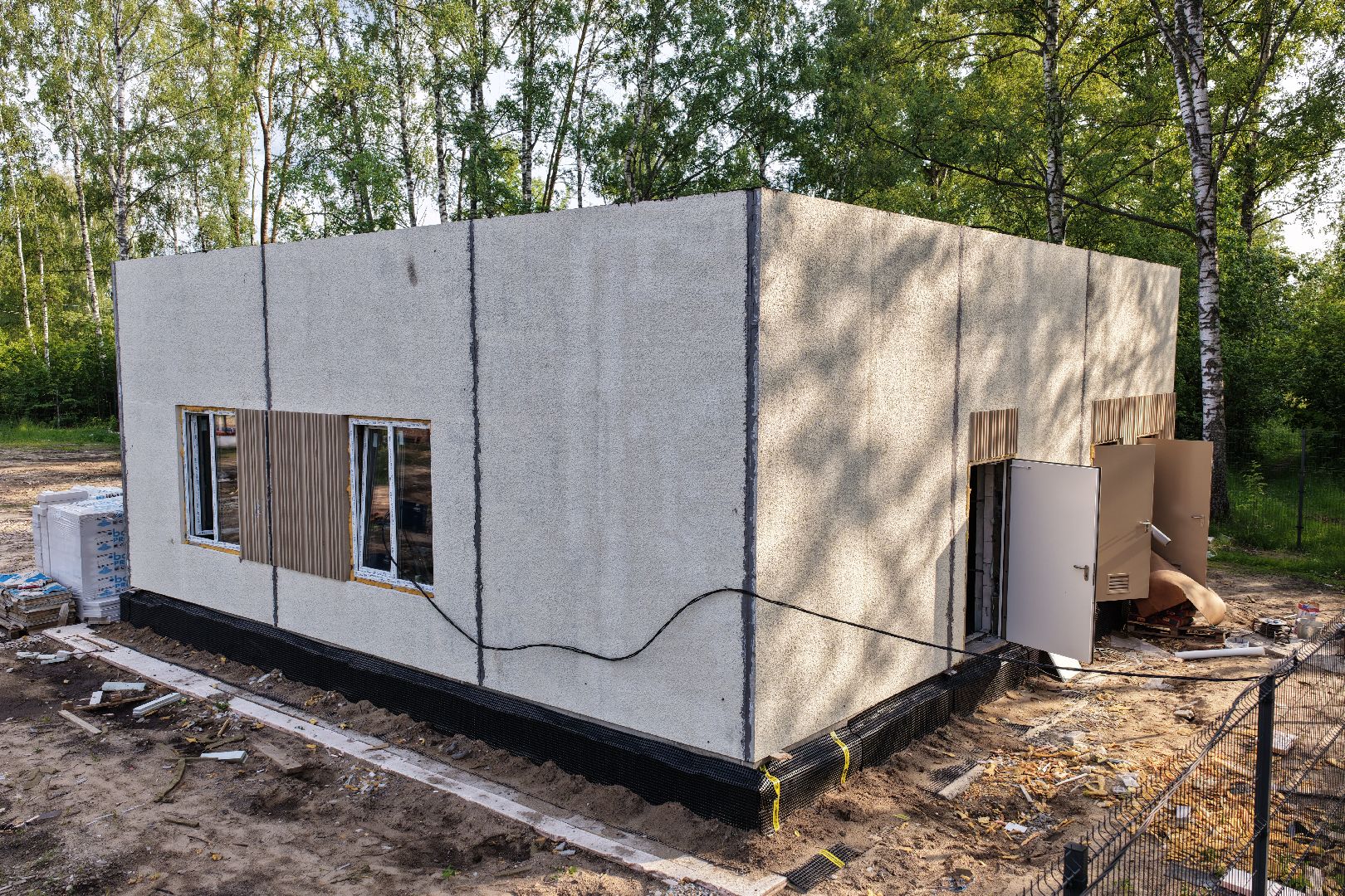 видео с коптера, Фельдшерский здравпункт в шатуре,