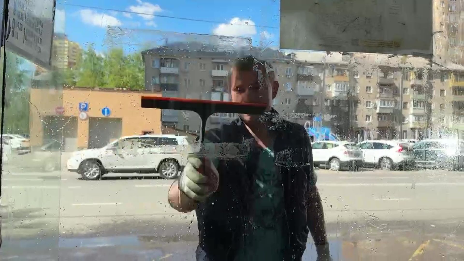 Реутов, остановки, благоустройство, мойка, вода