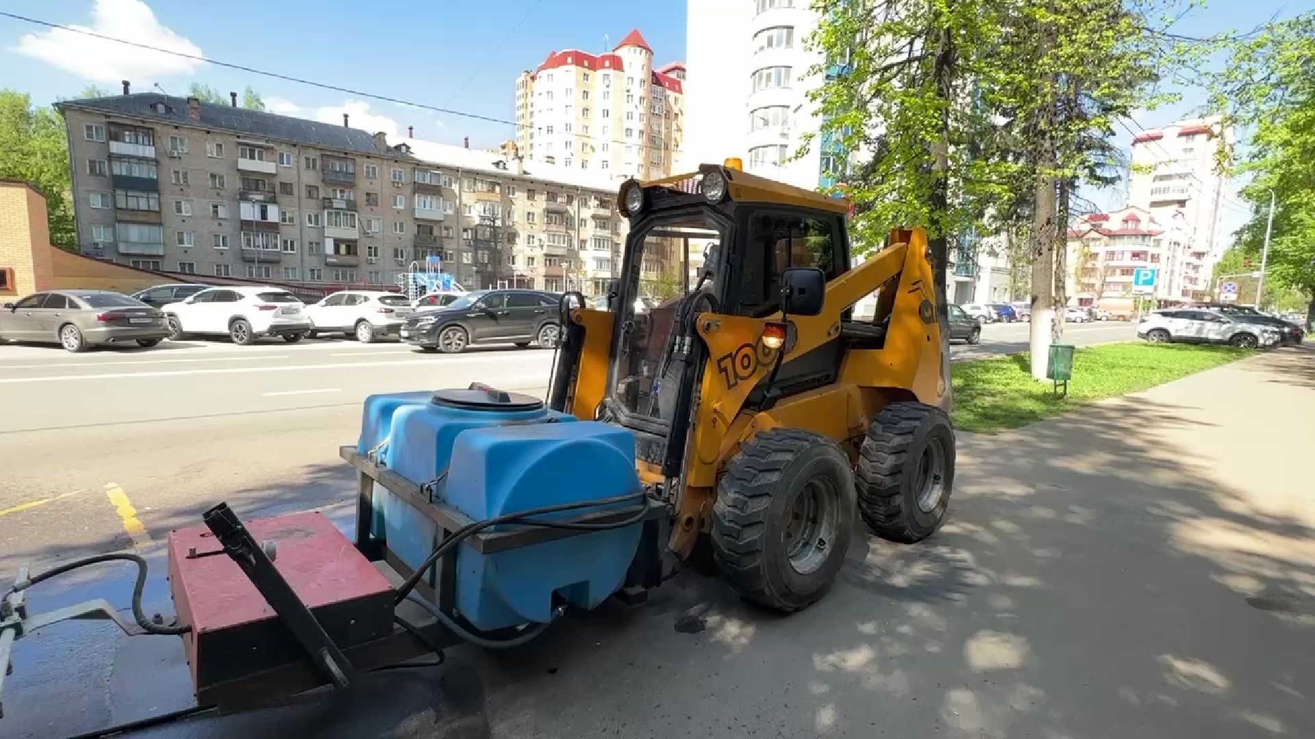 Реутов, остановки, благоустройство, мойка, вода