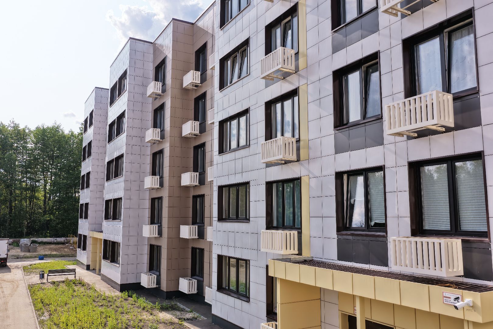 видео с коптера, дом для переселенцев в шатуре, переселение из аварийного жилья,