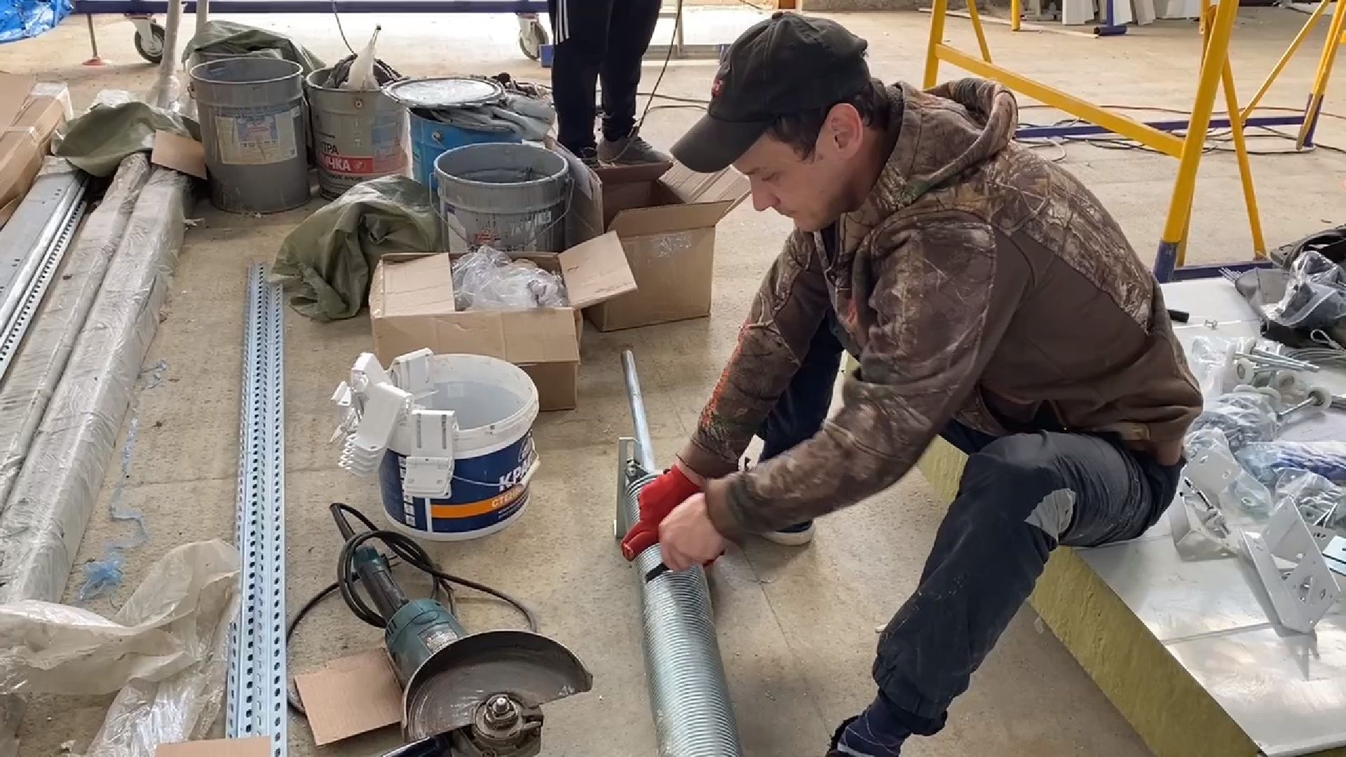 чехов, улица литейная, новое пищевое производство, строительство, внутренняя отделка, ворота, внутренние перегородки, инженерные сети, продукты здорового питания, орехи и сухофрукты, роял мубарак, компания орбита,