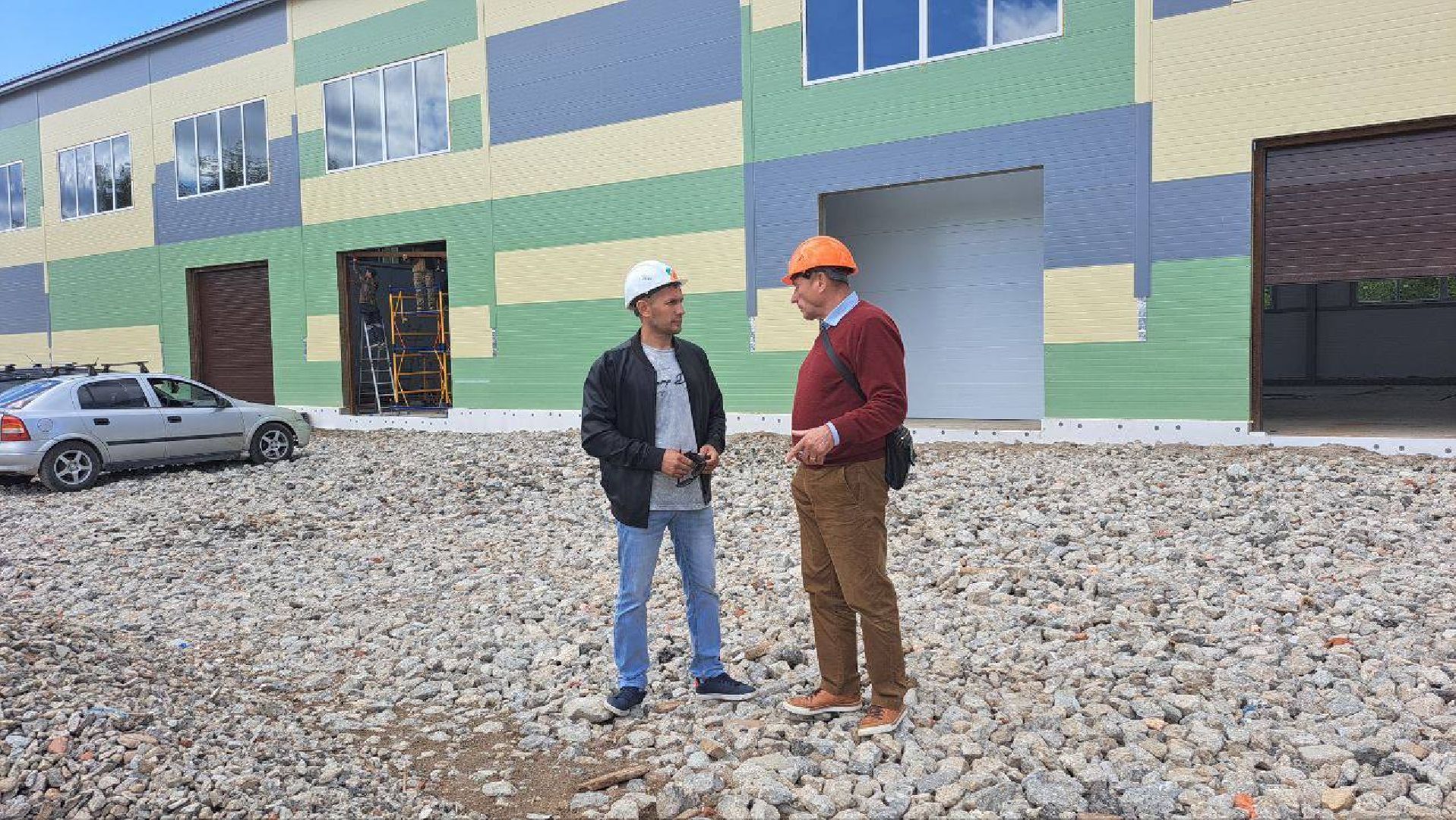 чехов, улица литейная, новое пищевое производство, строительство, внутренняя отделка, ворота, внутренние перегородки, инженерные сети, продукты здорового питания, орехи и сухофрукты, роял мубарак, компания орбита,