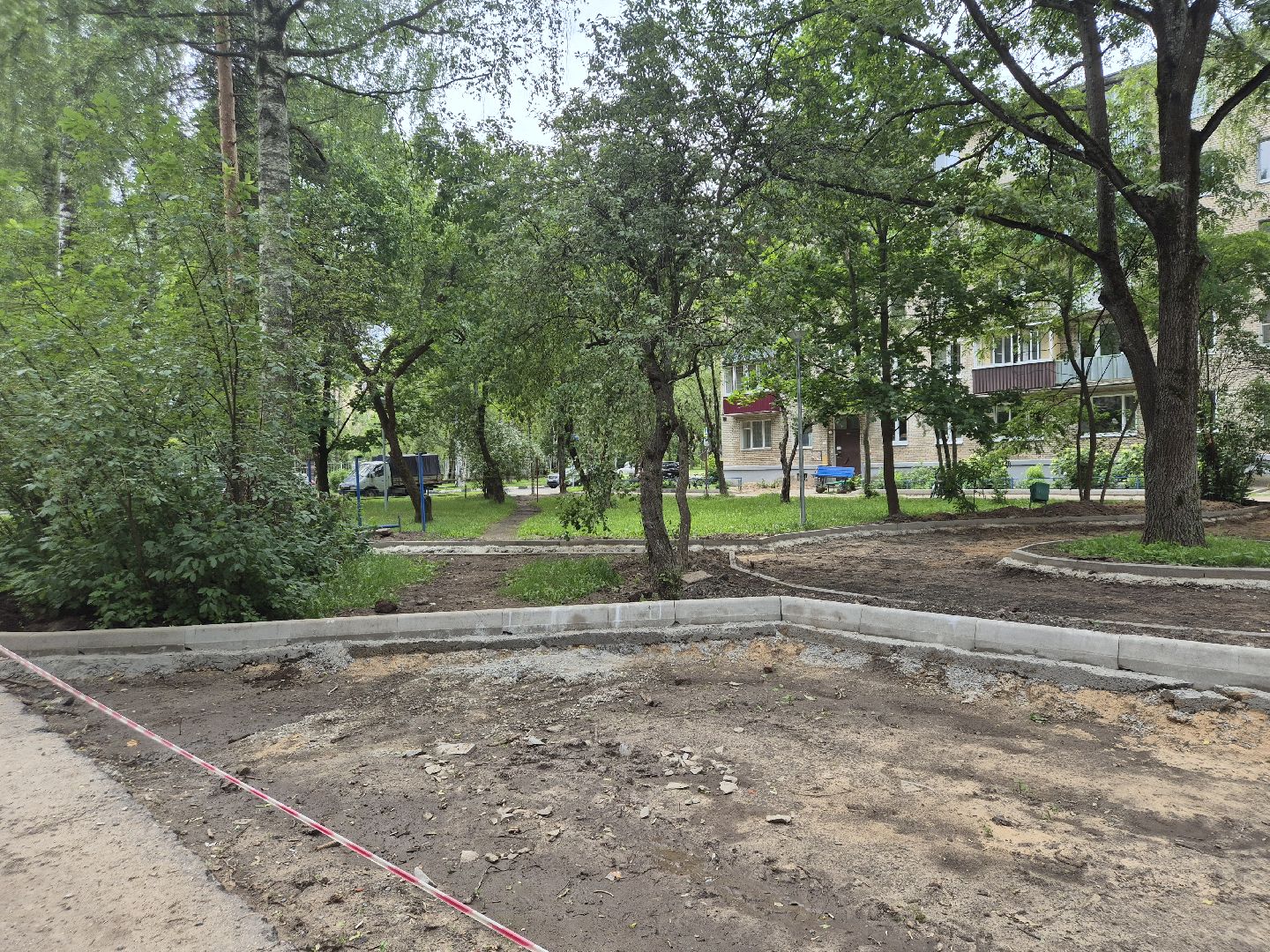 благоустройство, Дубна, новыедворы,