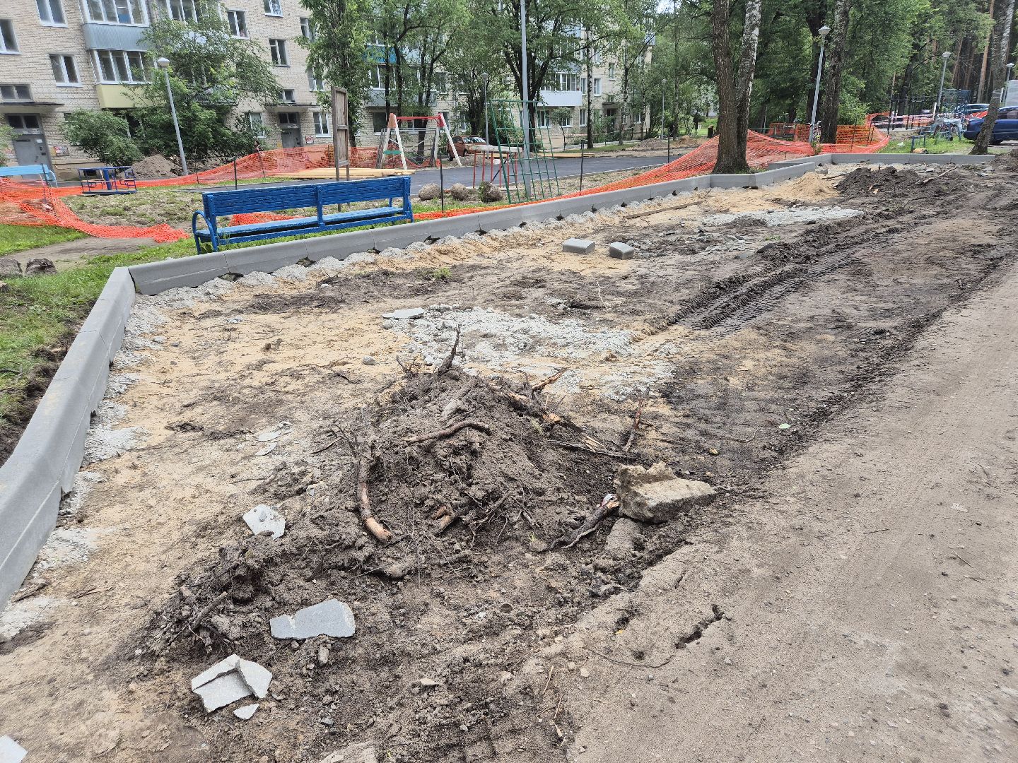 благоустройство, Дубна, новыедворы,