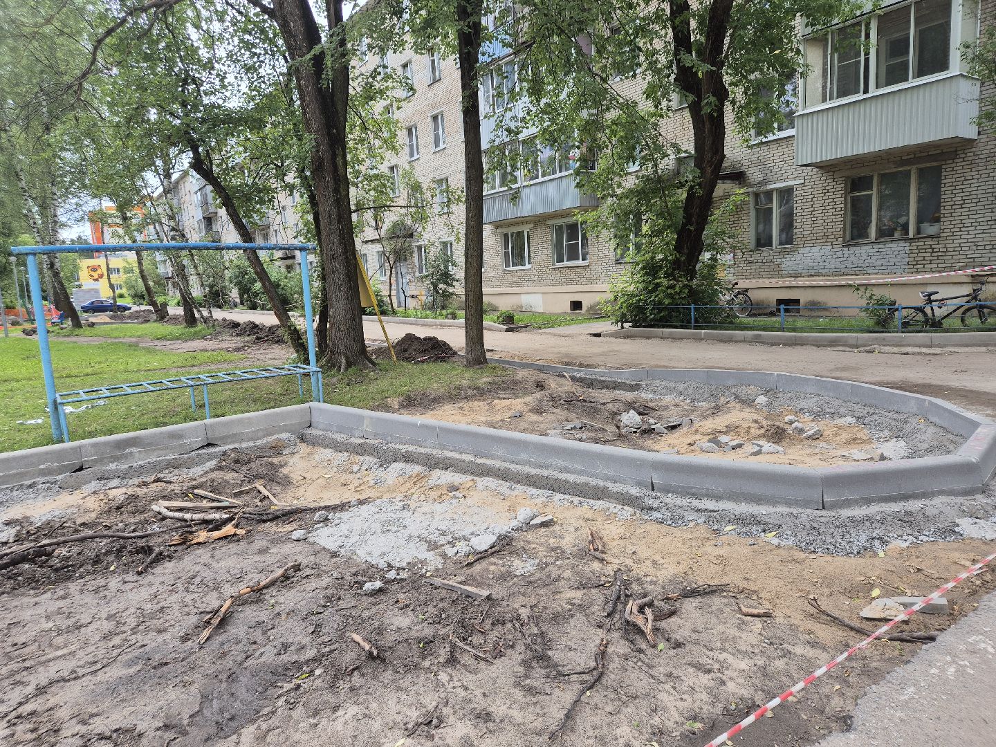 благоустройство, Дубна, новыедворы,