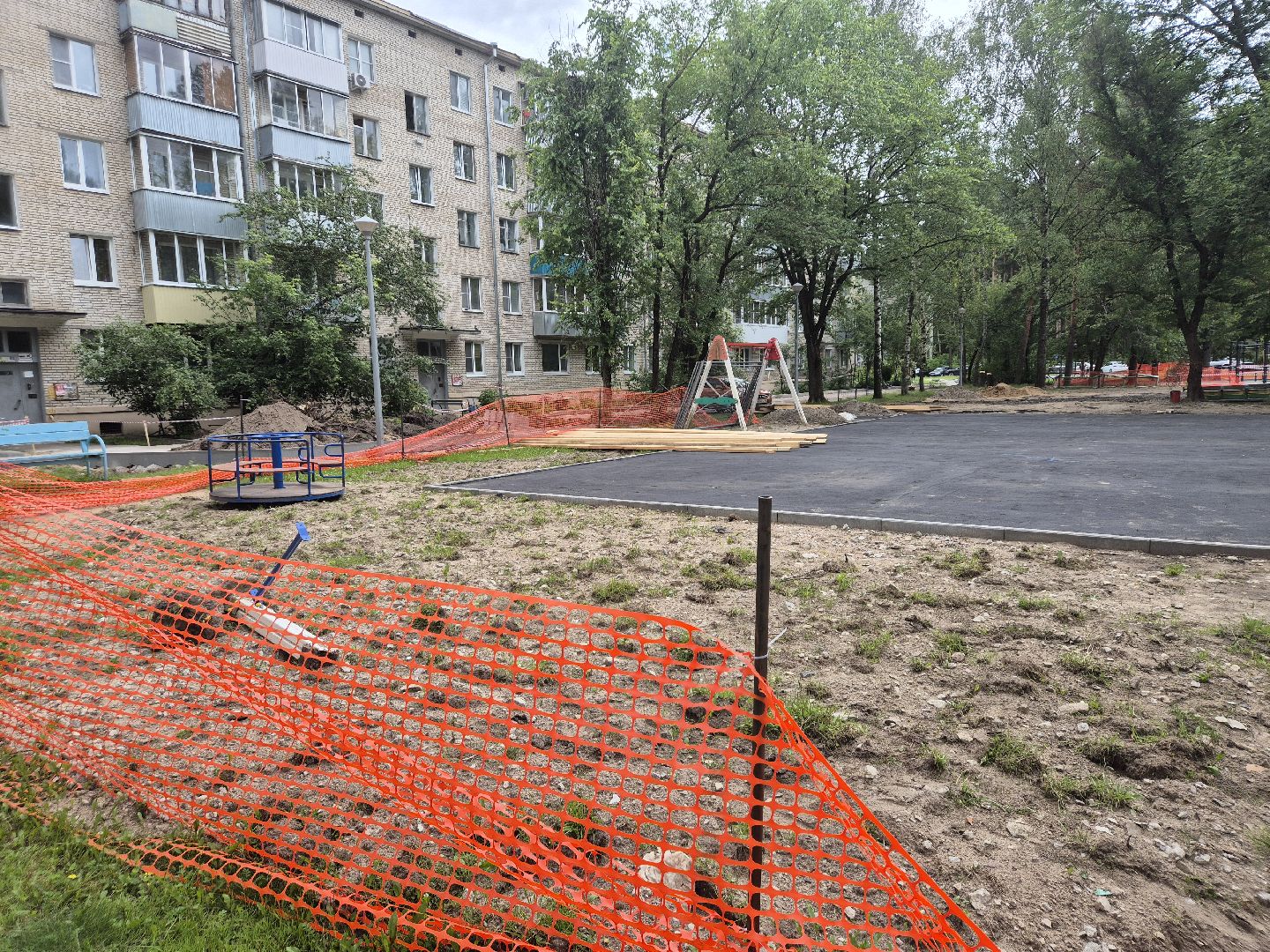 благоустройство, Дубна, новыедворы,