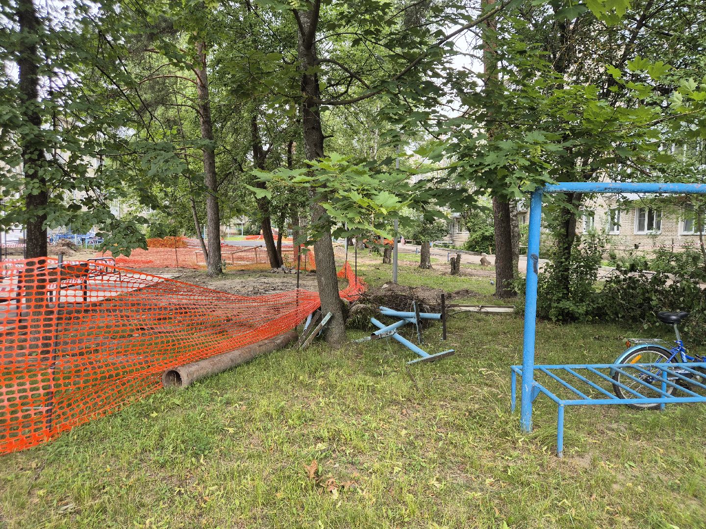 благоустройство, Дубна, новыедворы,