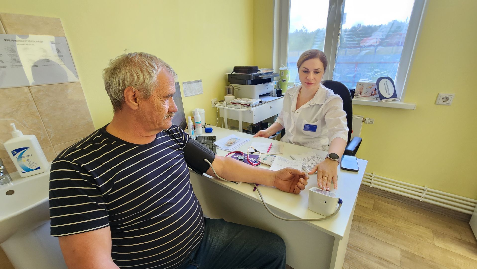 солнечногорск, медицина, выездная диспансеризация, деревня толстяково,