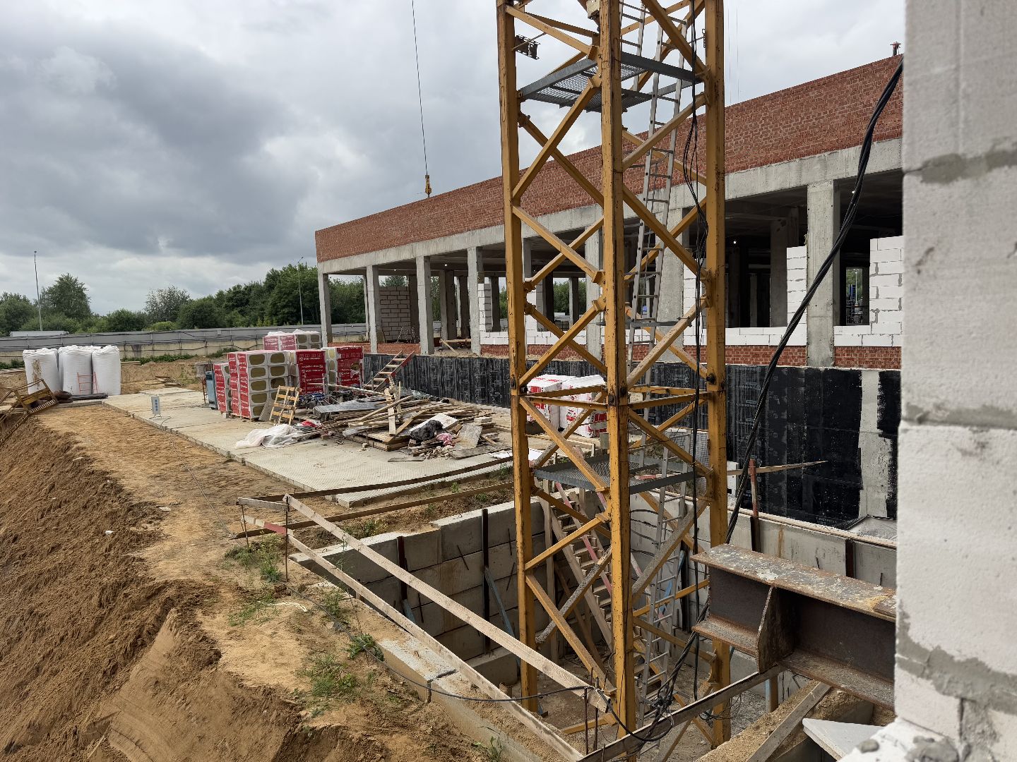 строительство, больница, ольгино,  Балашиха,