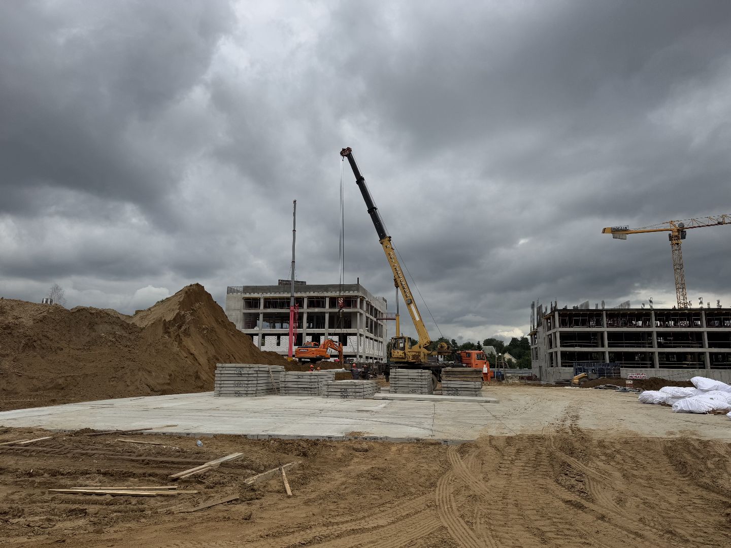 строительство, больница, ольгино,  Балашиха,